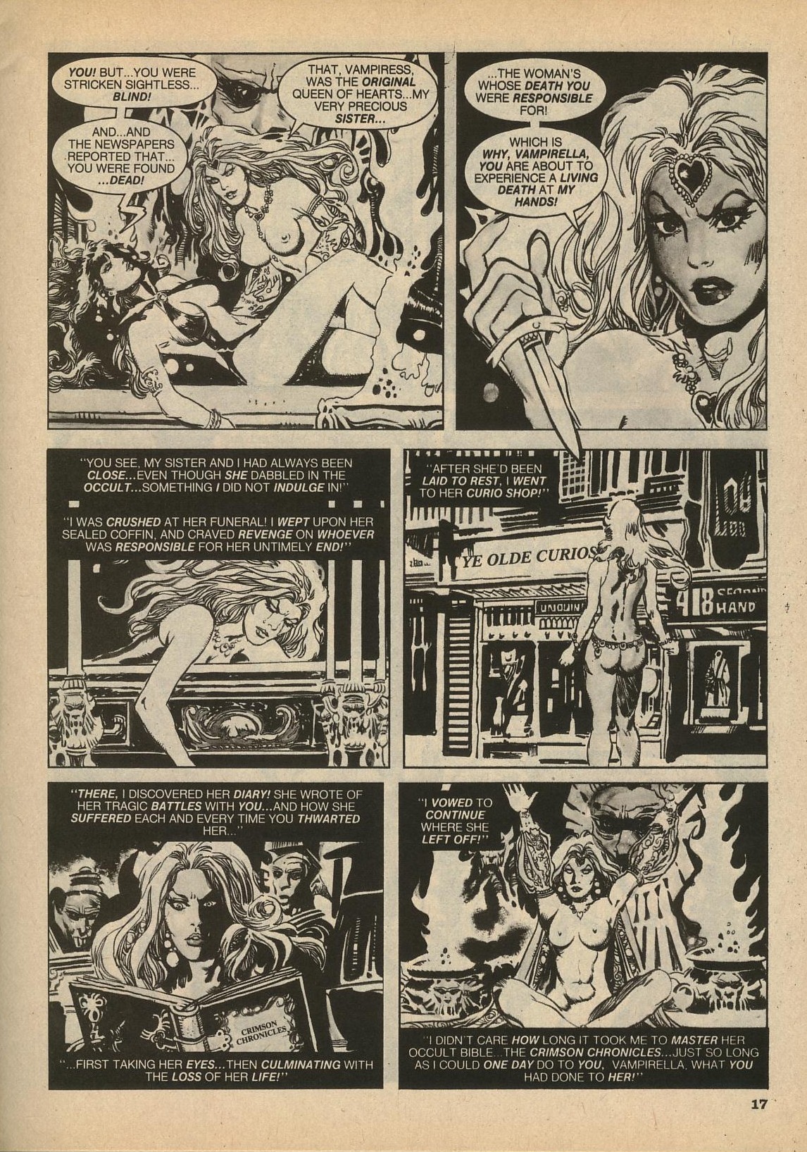 Read online Vampirella (1969) comic -  Issue #102 - 17