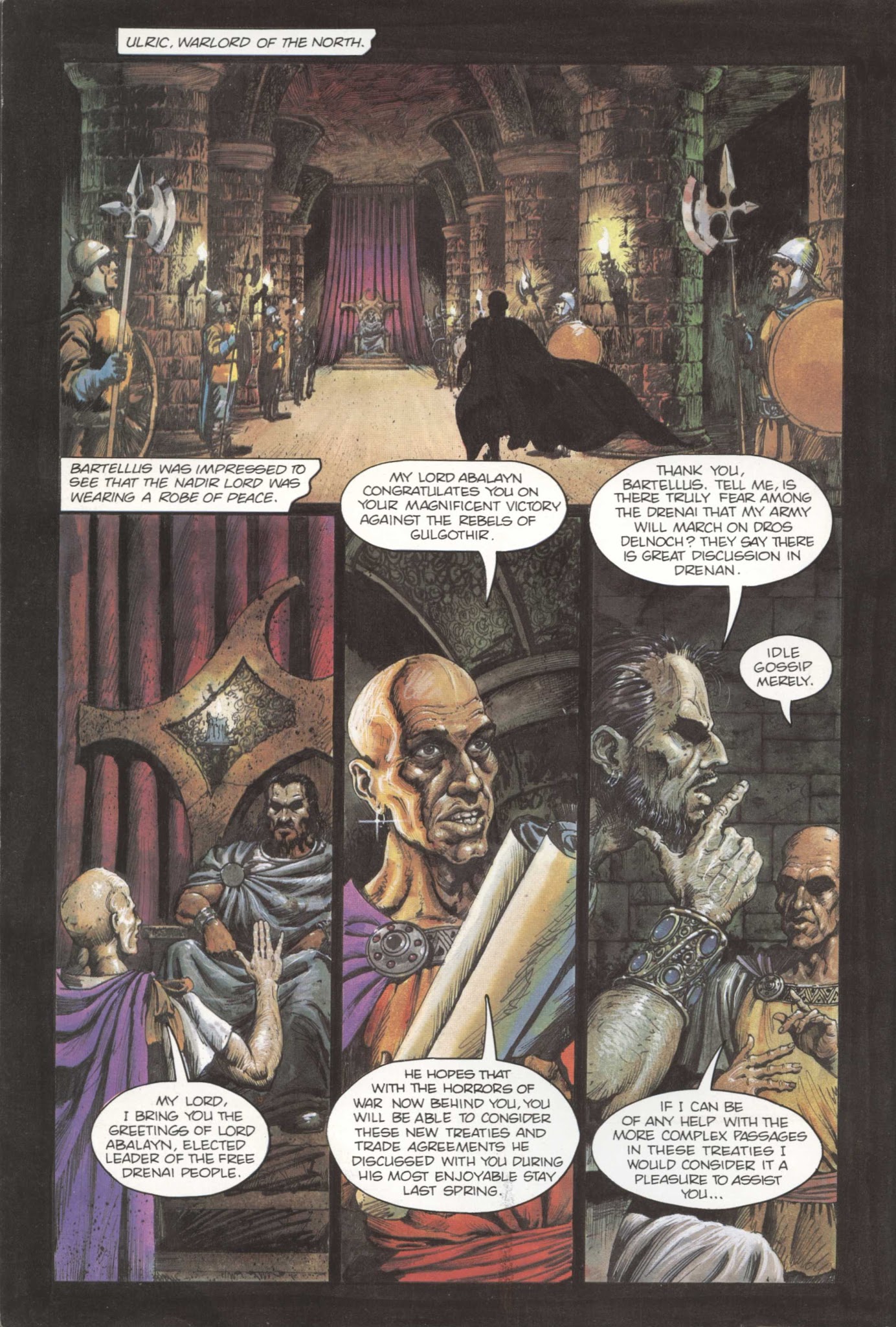 Read online David Gemmell's Legend: A Graphic Novel comic -  Issue # TPB - 5