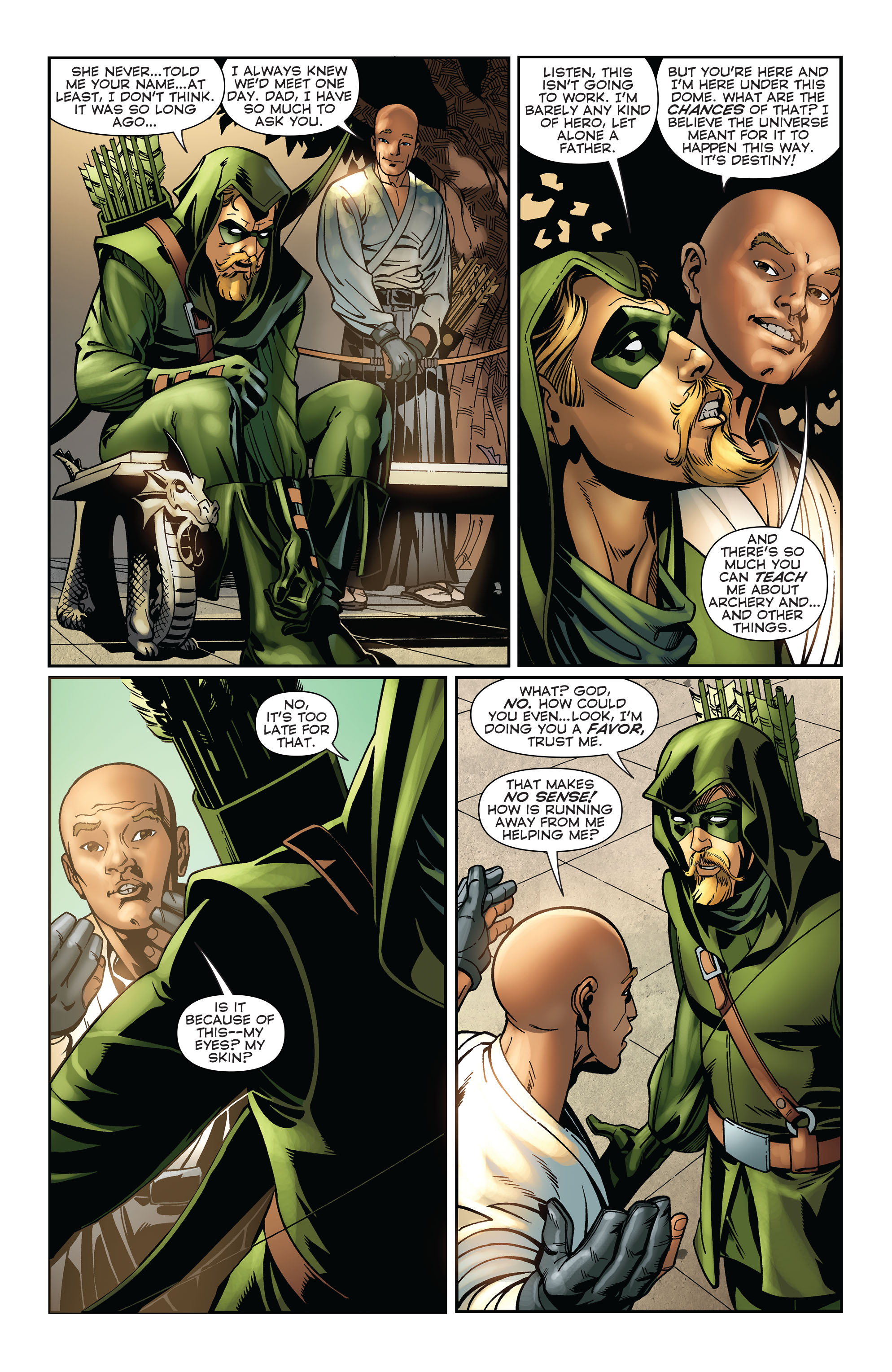 Read online Convergence Green Arrow comic -  Issue #1 - 20