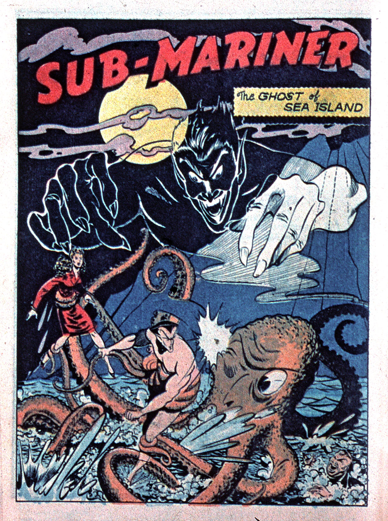 Read online Sub-Mariner Comics comic -  Issue #15 - 16