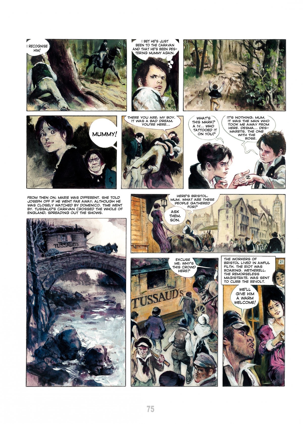 Read online The Fascinating Madame Tussaud comic -  Issue # TPB - 77