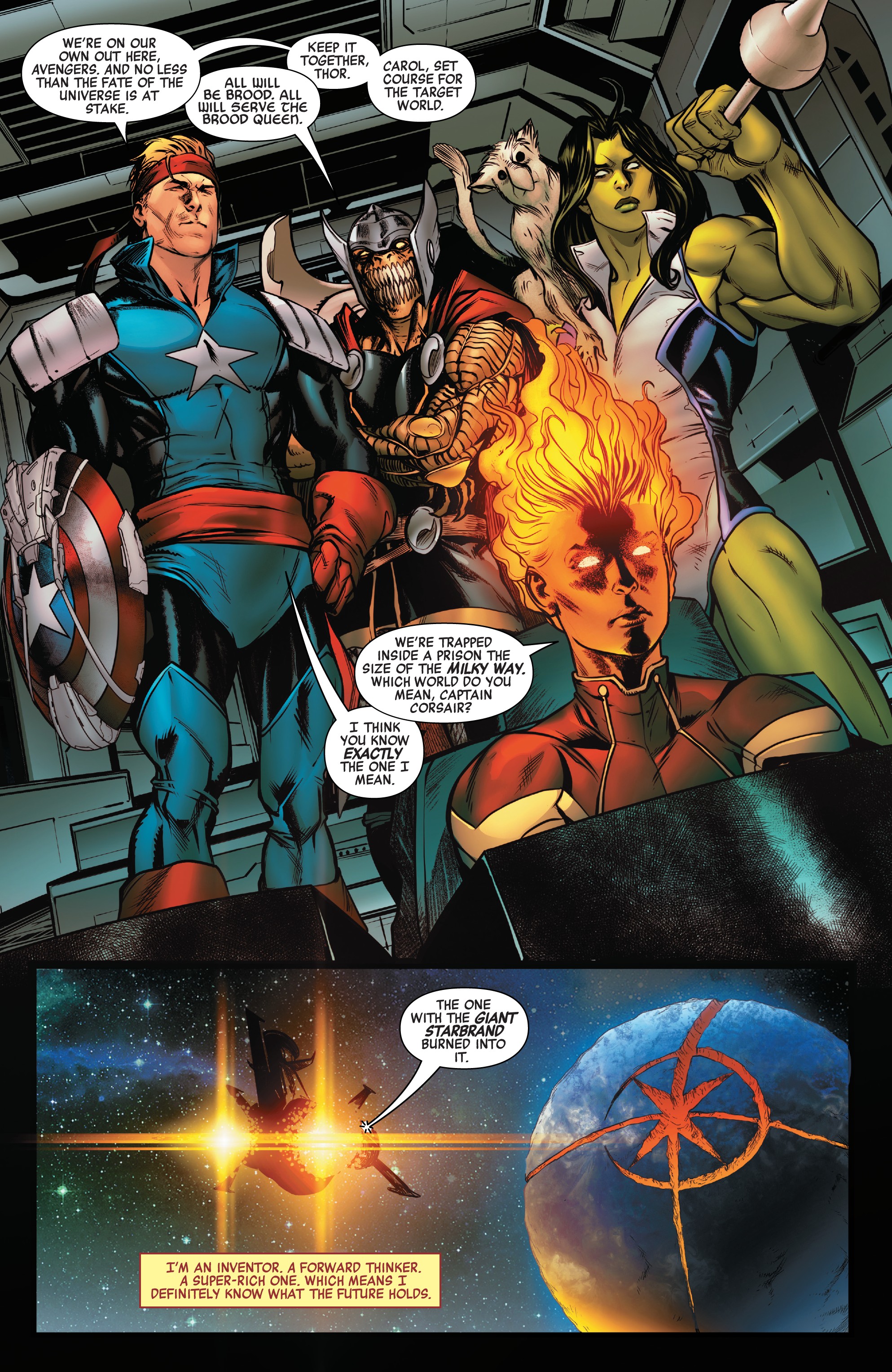 Read online Free Comic Book Day 2019 comic -  Issue # Avengers-Savage Avengers - 9