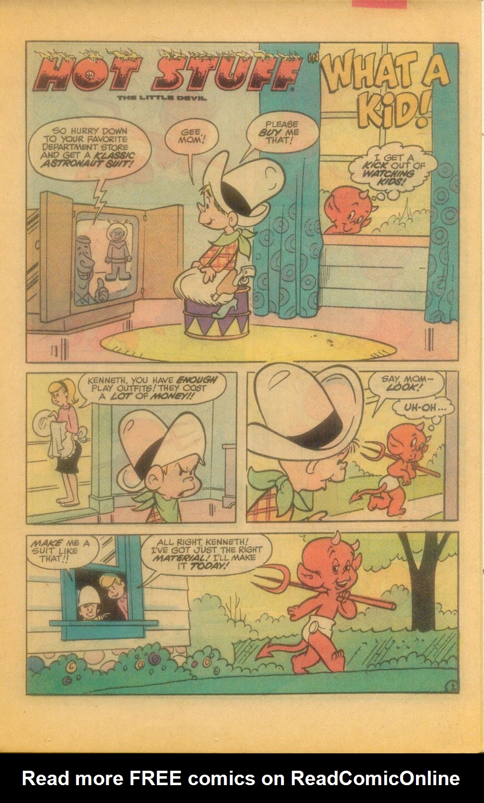 Read online Hot Stuff, the Little Devil comic -  Issue #157 - 21