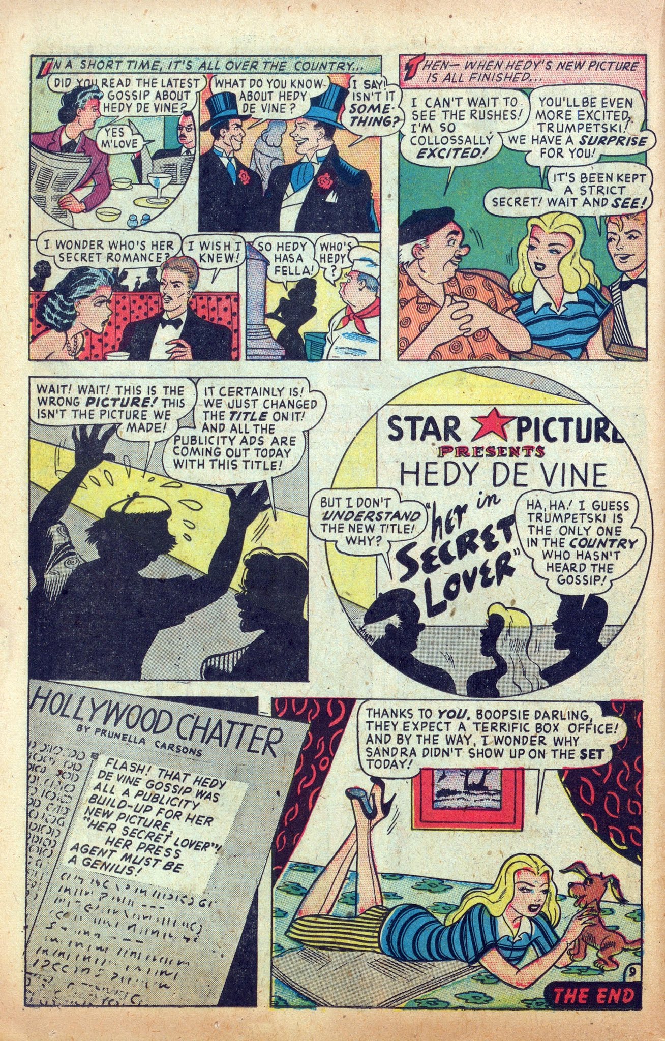 Read online Hedy De Vine Comics comic -  Issue #27 - 36