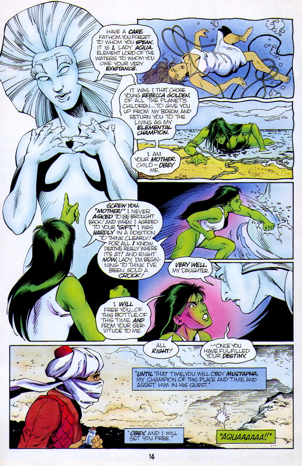 Read online Fathom (1992) comic -  Issue #2 - 16