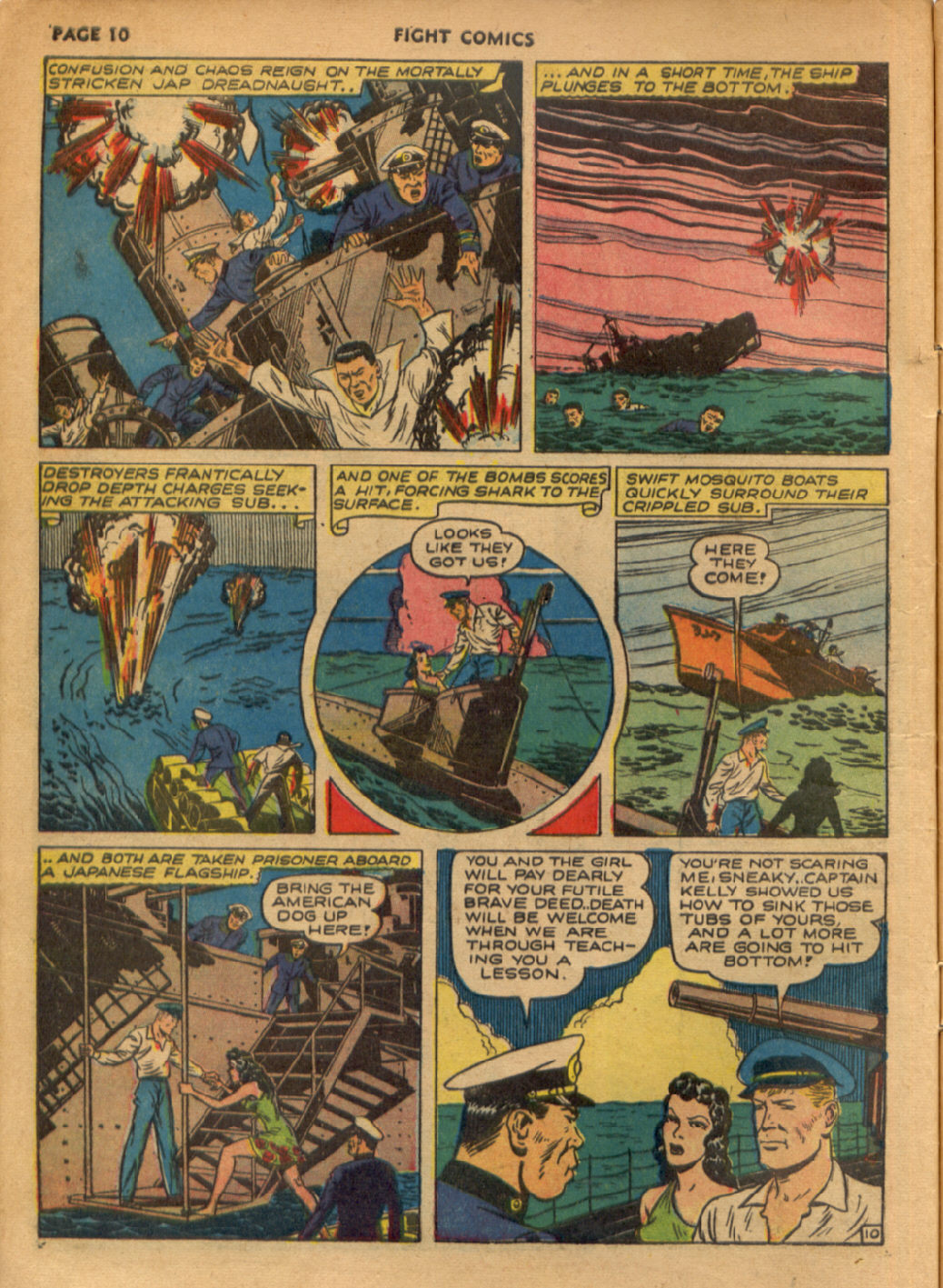 Read online Fight Comics comic -  Issue #19 - 12