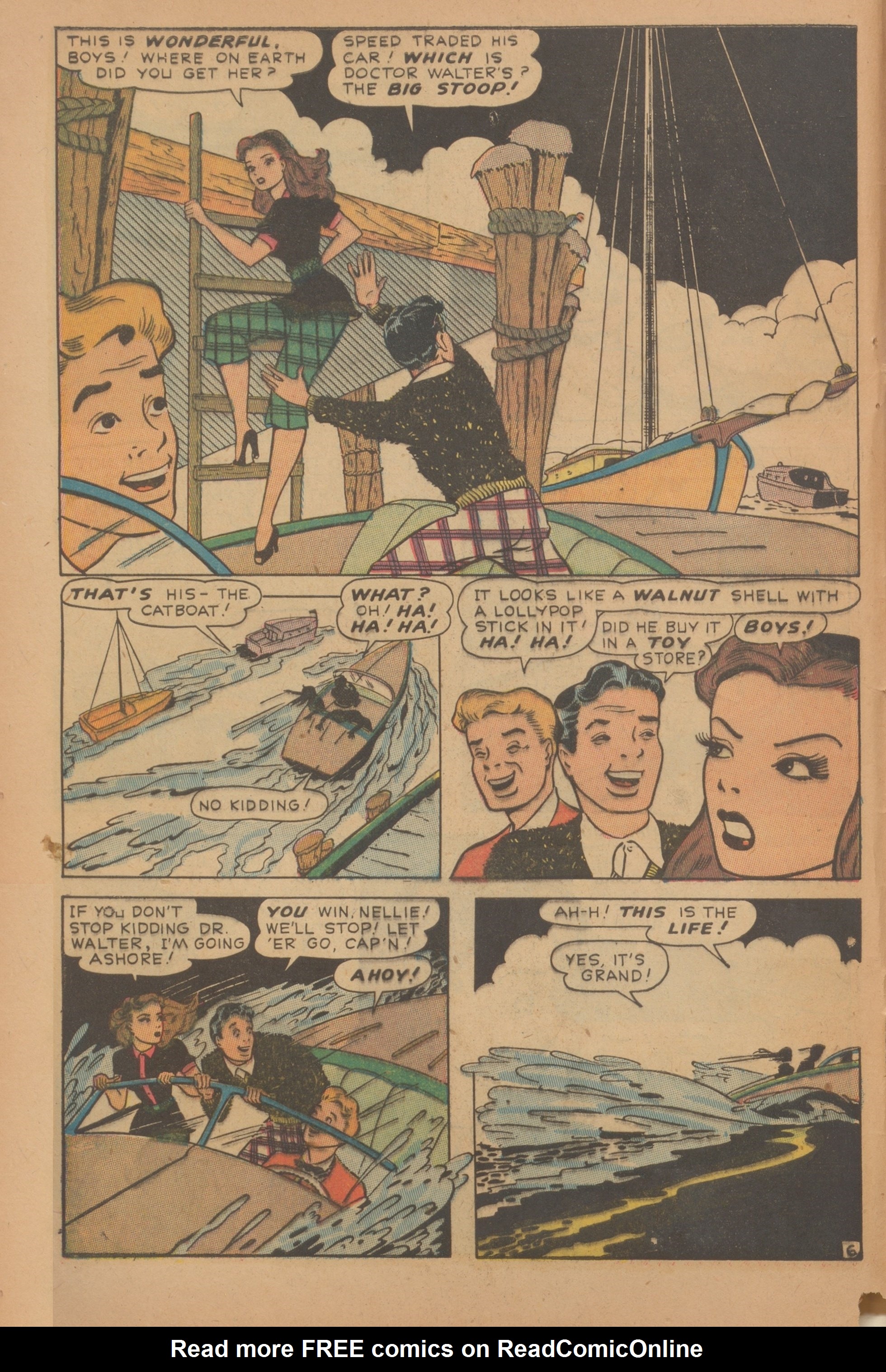 Read online Nellie The Nurse (1945) comic -  Issue #9 - 8