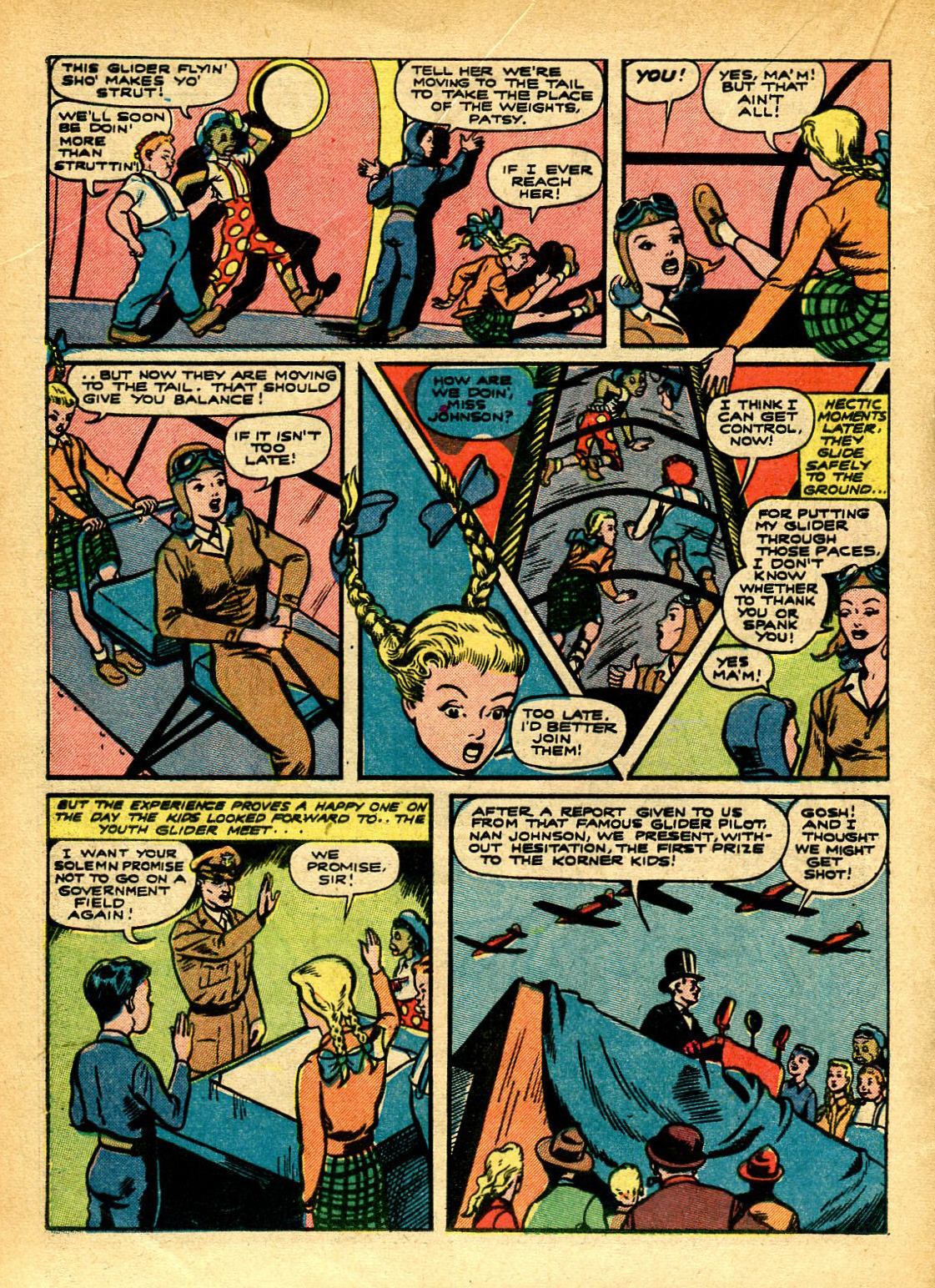 Read online Captain Flight Comics comic -  Issue #7 - 28
