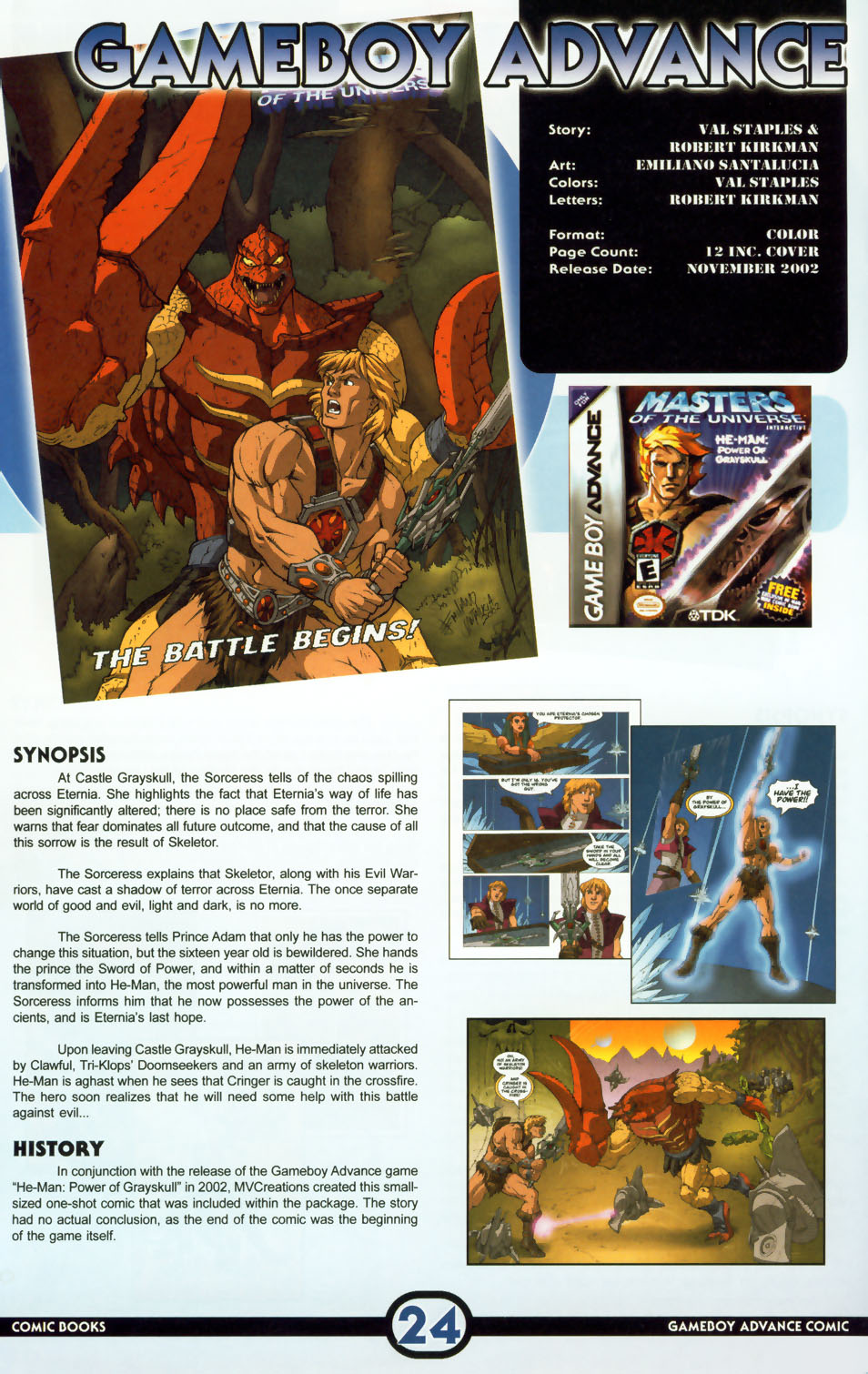 Read online Masters of the Universe Encyclopedia comic -  Issue # Full - 25