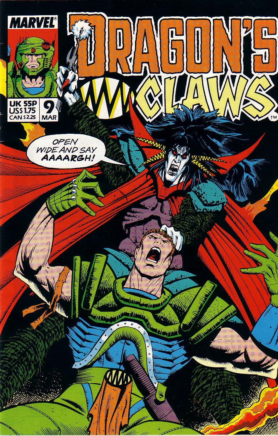 Read online Dragon's Claws comic -  Issue #9 - 1