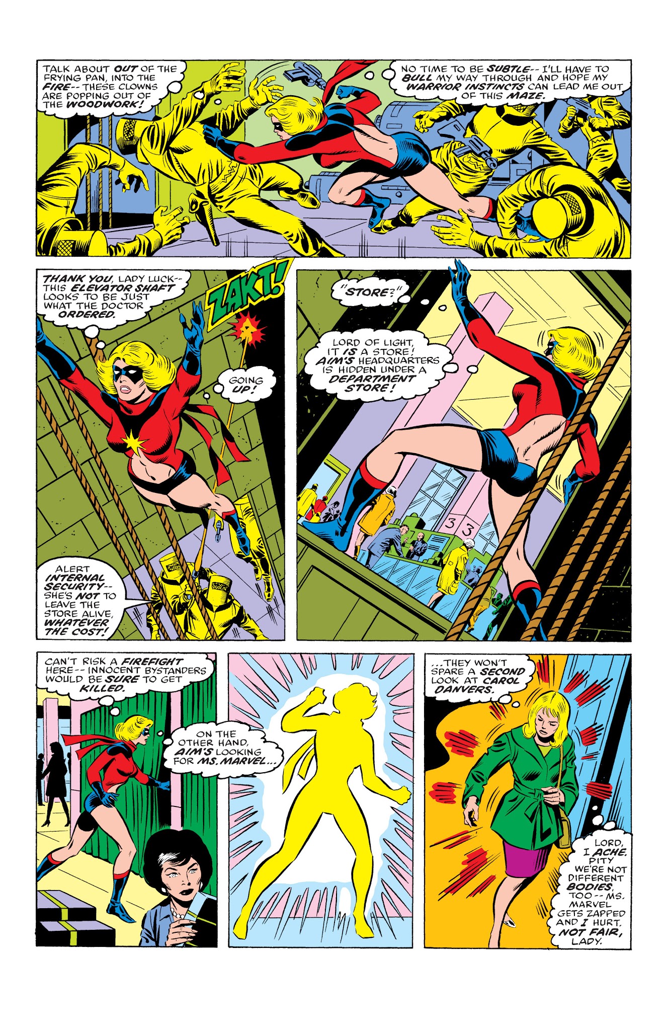 Read online Marvel Masterworks: Ms. Marvel comic -  Issue # TPB 1 - 131