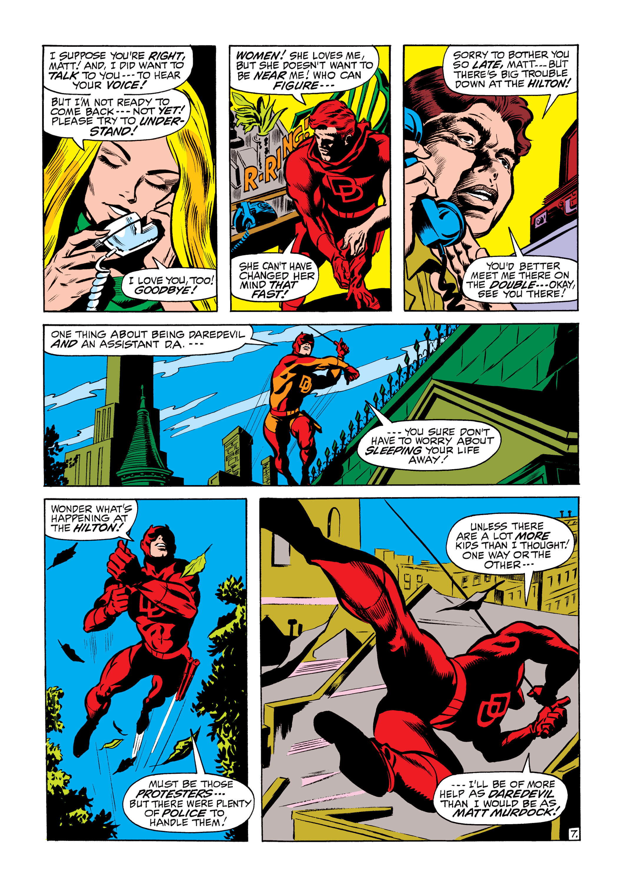 Read online Marvel Masterworks: Daredevil comic -  Issue # TPB 7 (Part 2) - 34