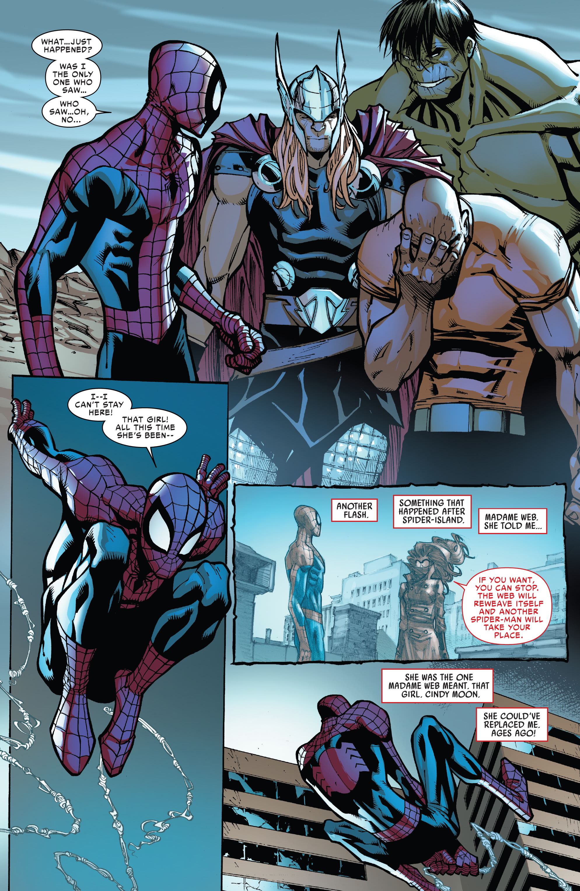 Read online Silk: Out of the Spider-Verse comic -  Issue # TPB 1 (Part 1) - 9