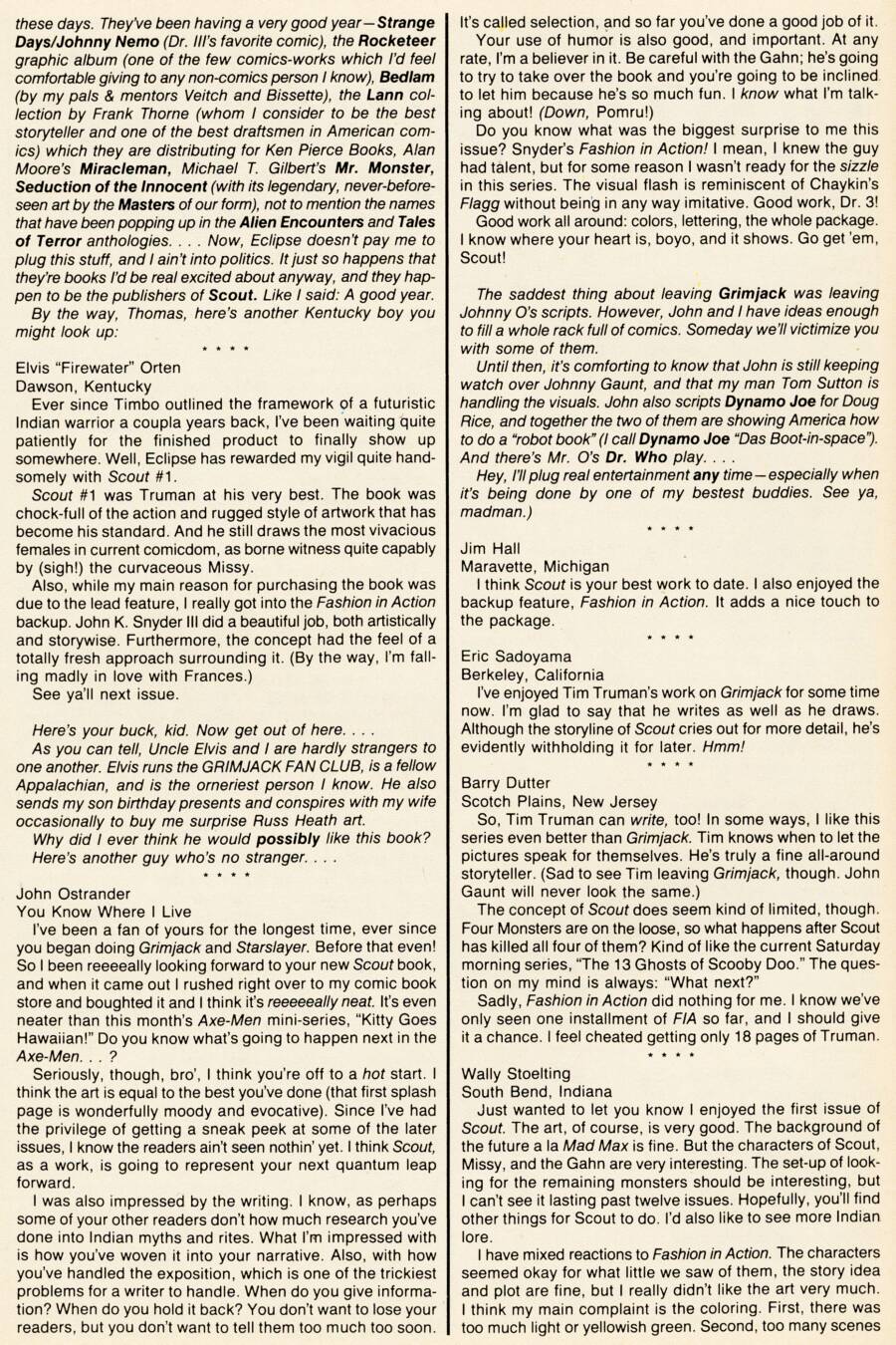 Read online Scout comic -  Issue #3 - 22