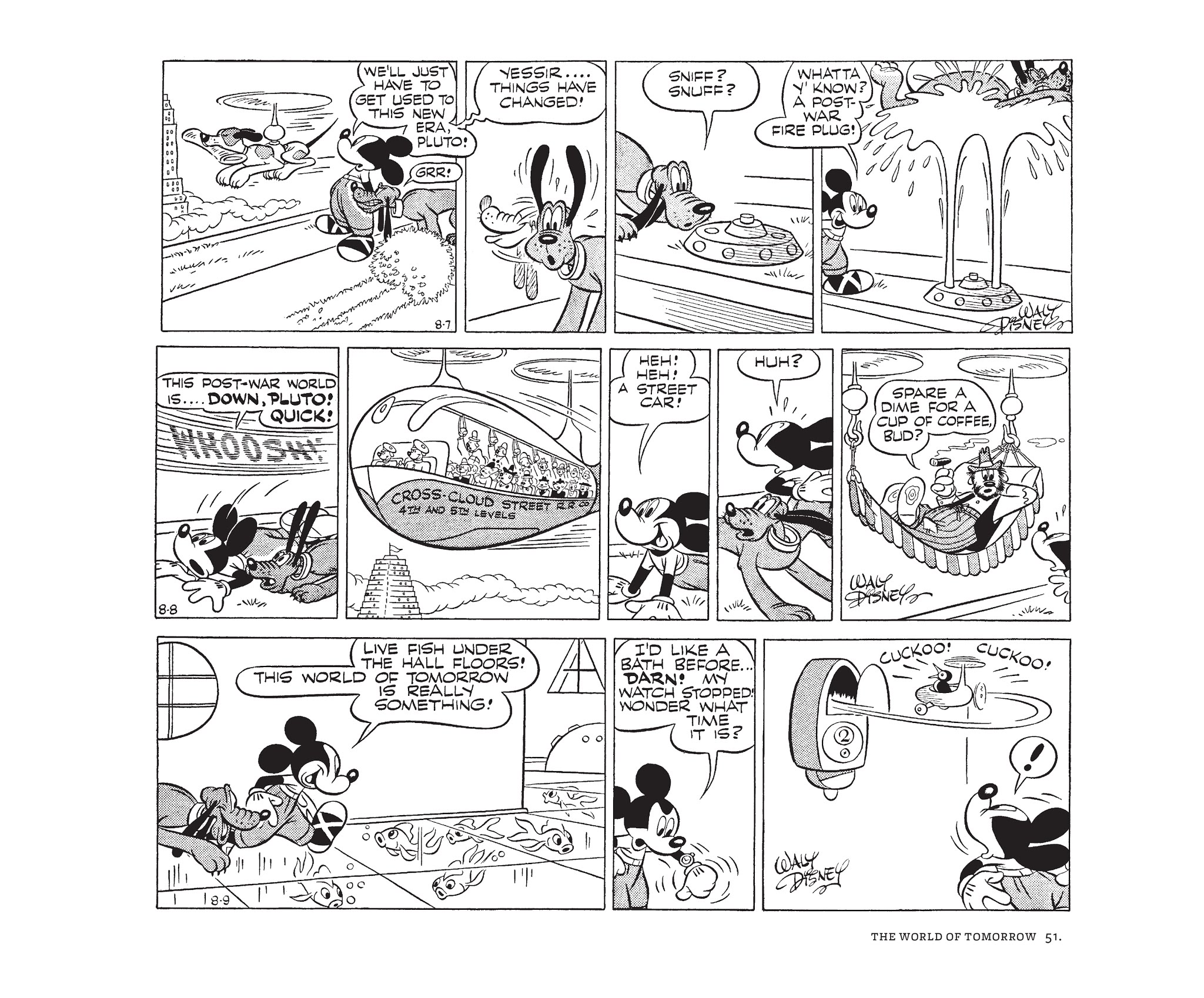 Read online Walt Disney's Mickey Mouse by Floyd Gottfredson comic -  Issue # TPB 8 (Part 1) - 51