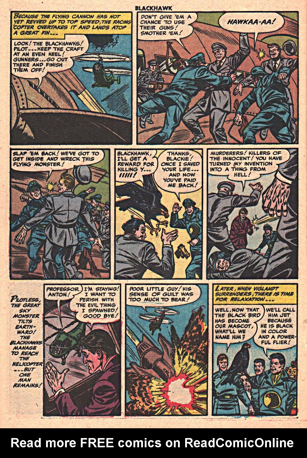 Read online Blackhawk (1957) comic -  Issue #75 - 12