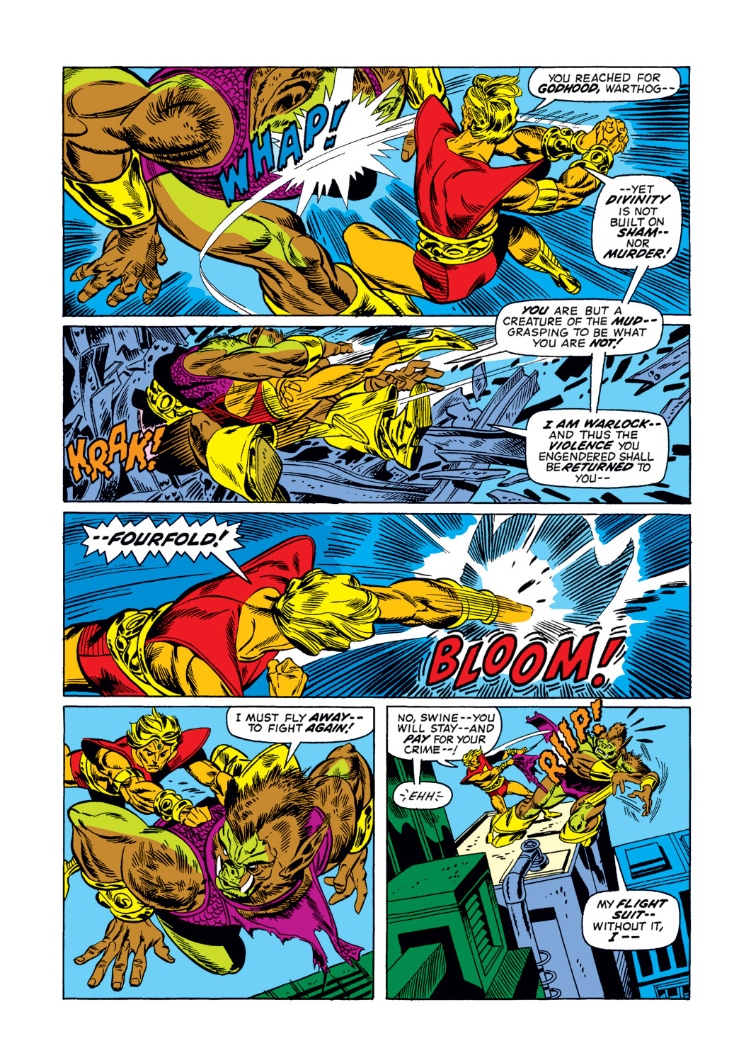 Read online Warlock (1972) comic -  Issue #4 - 19