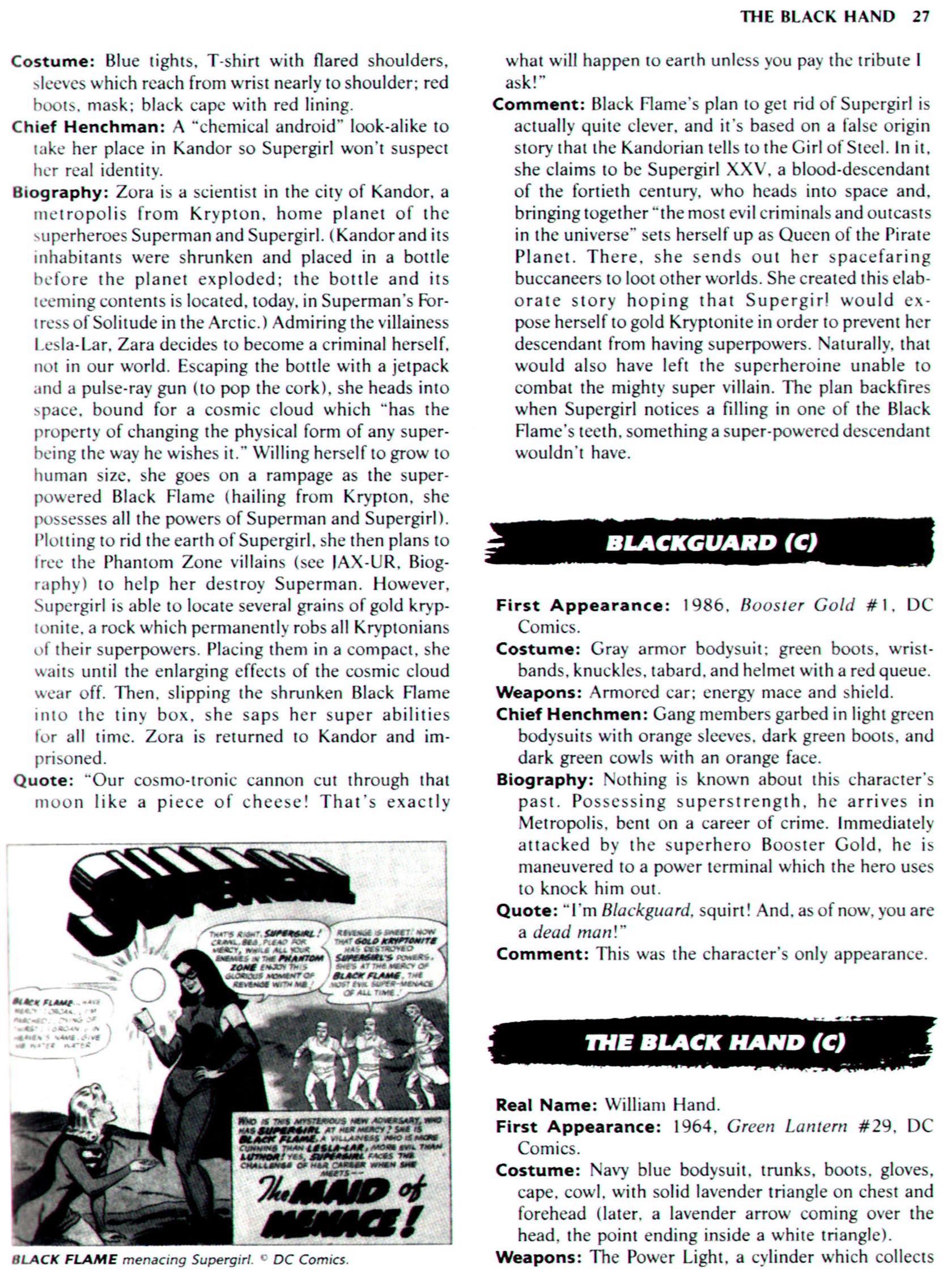 Read online The Encyclopedia of Super Villains comic -  Issue # TPB (Part 1) - 37