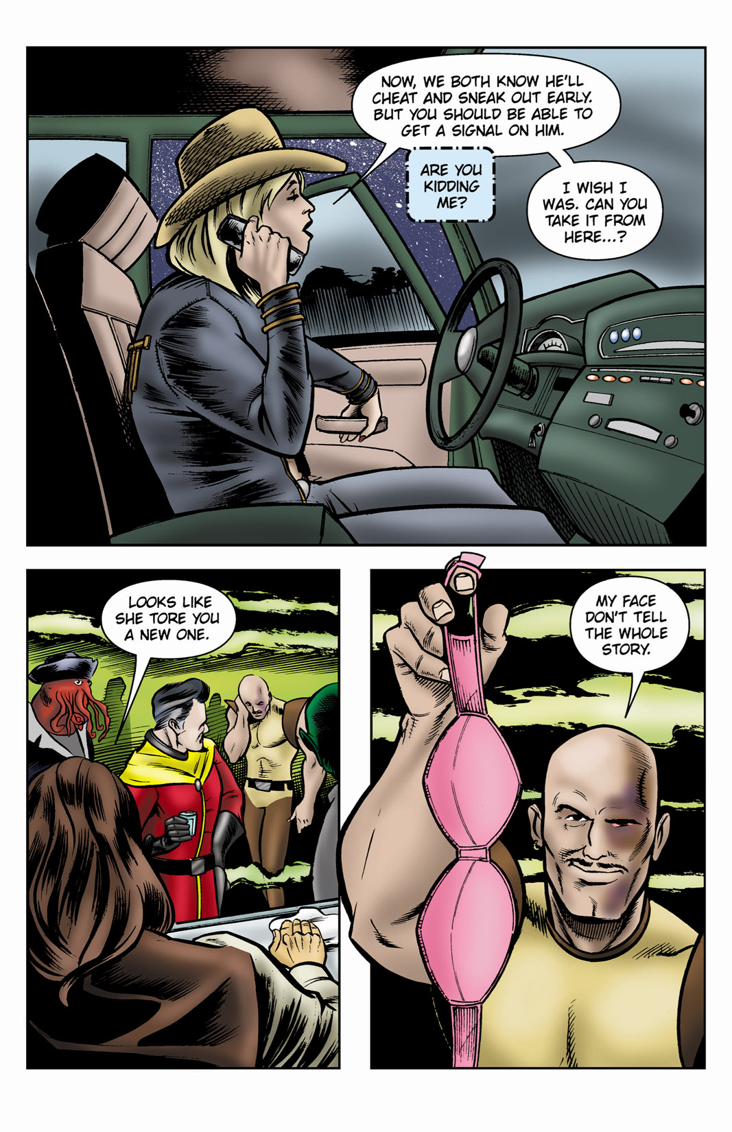 Read online SideChicks comic -  Issue #3 - 14