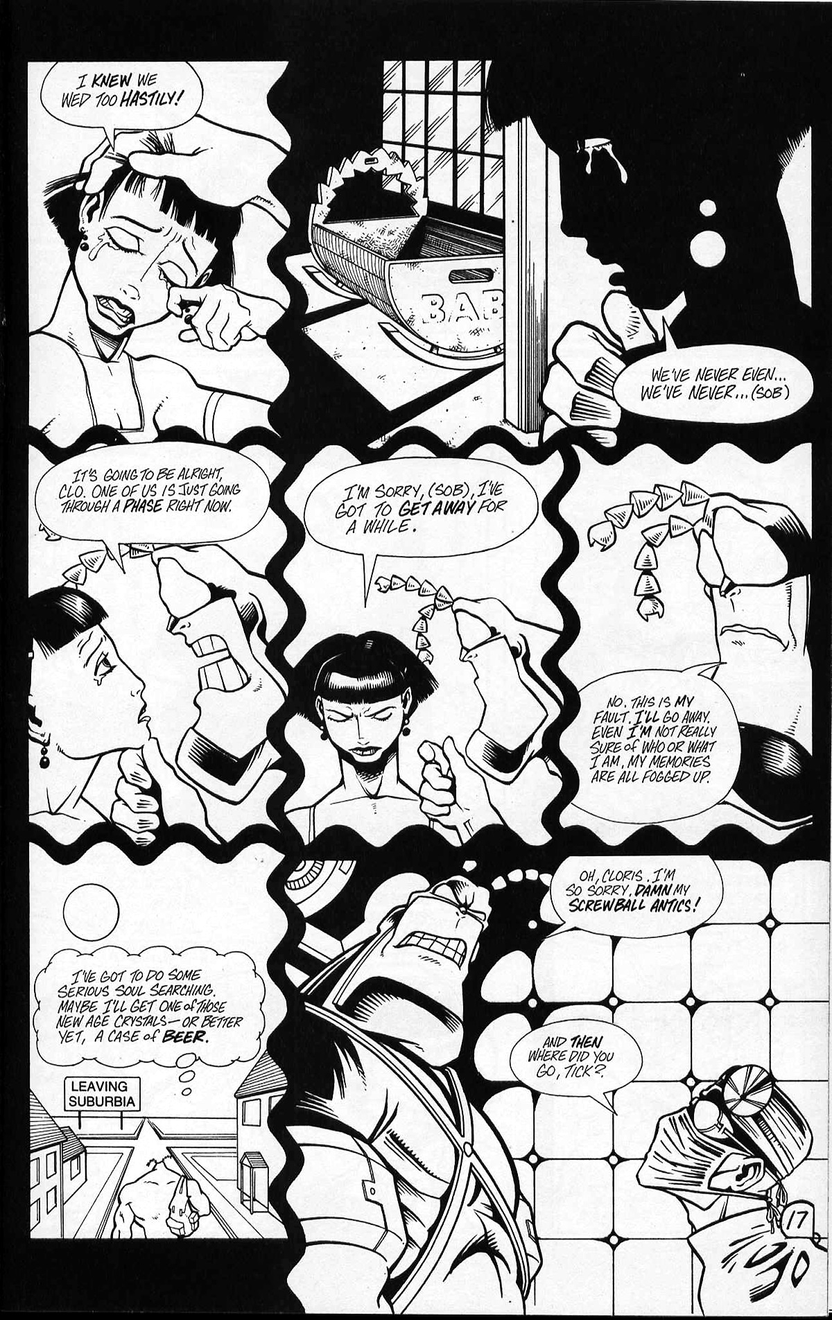 Read online The Tick: The Luny Bin Trilogy comic -  Issue #1 - 18