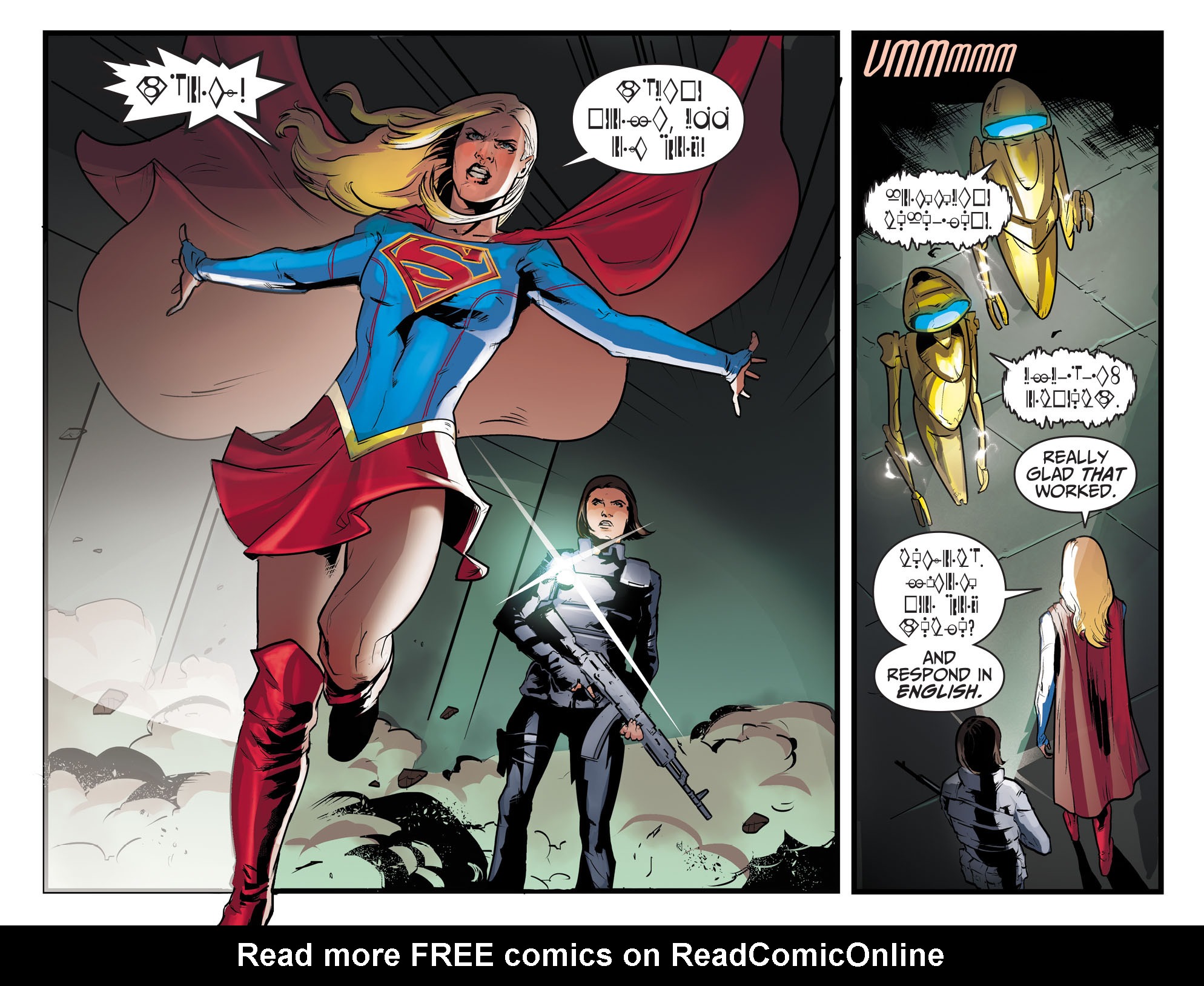 Read online Adventures of Supergirl comic -  Issue #8 - 18