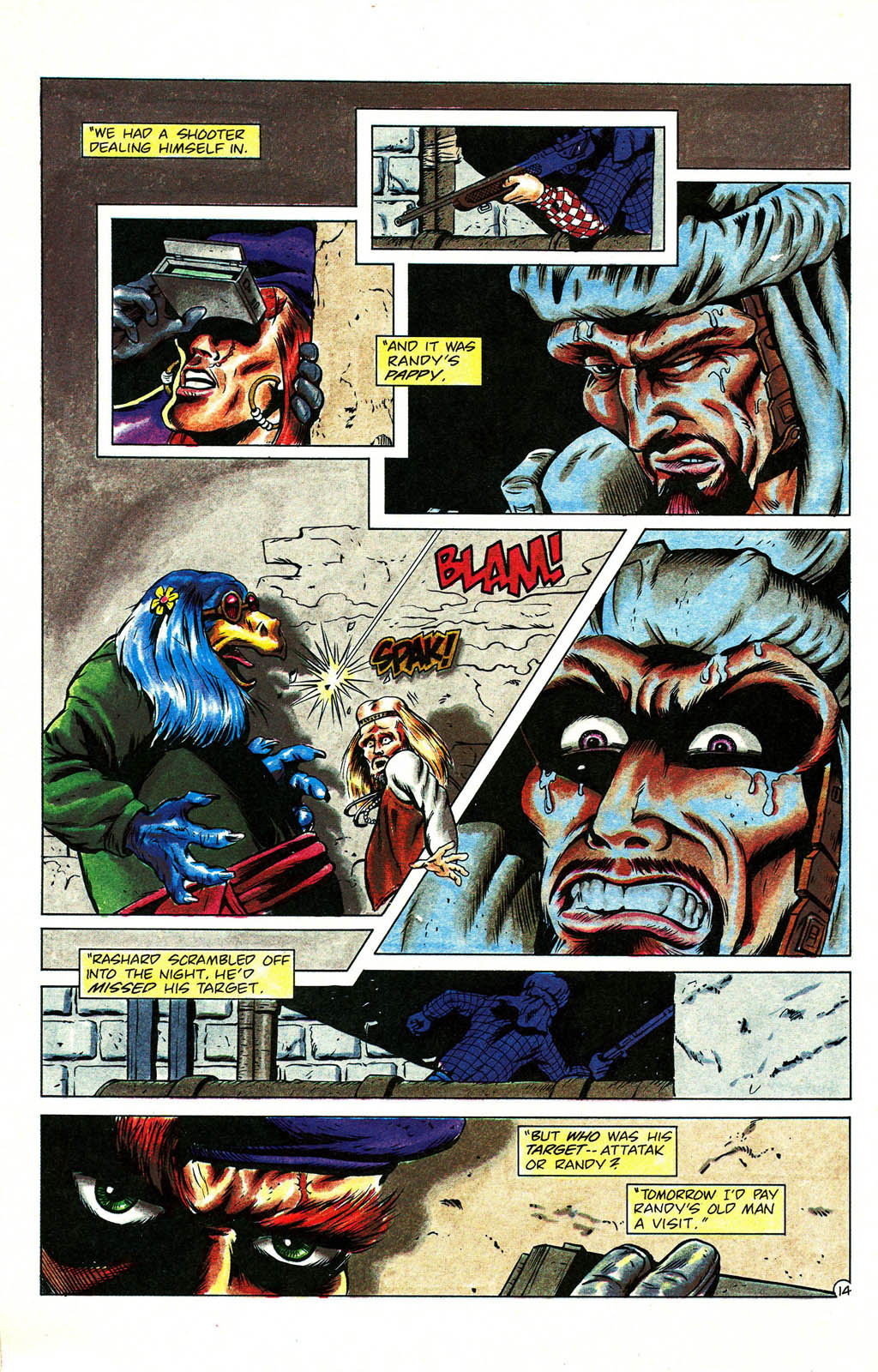Read online Grimjack comic -  Issue #59 - 18