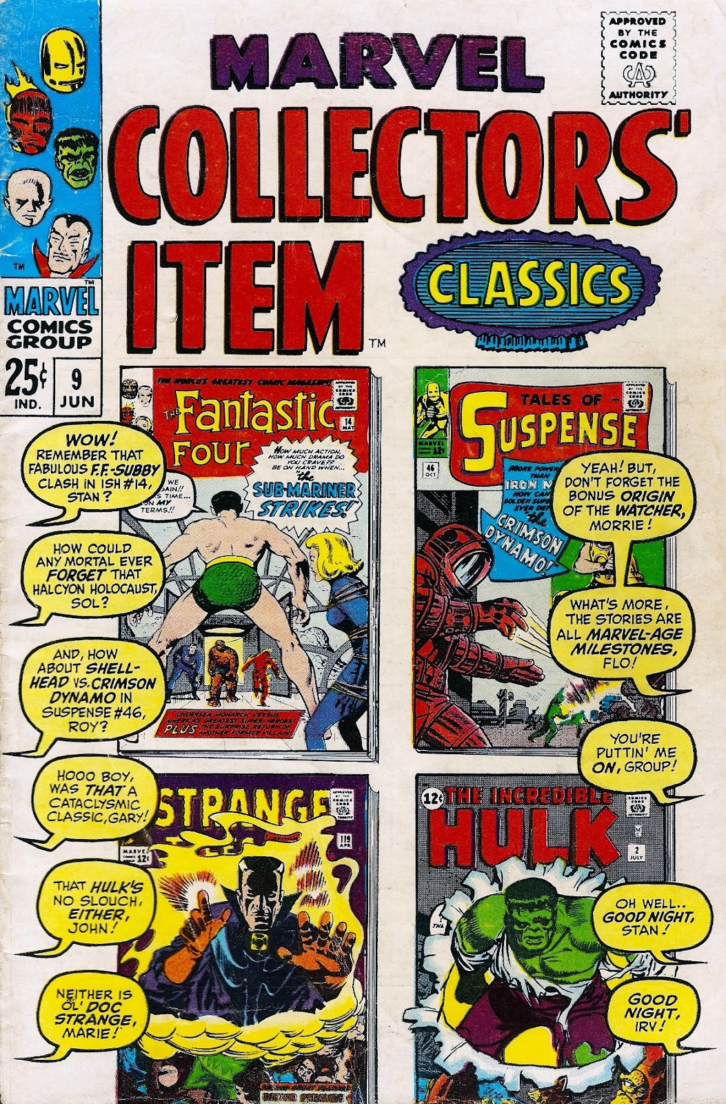 Marvel Collectors' Item Classics 9 Page 1