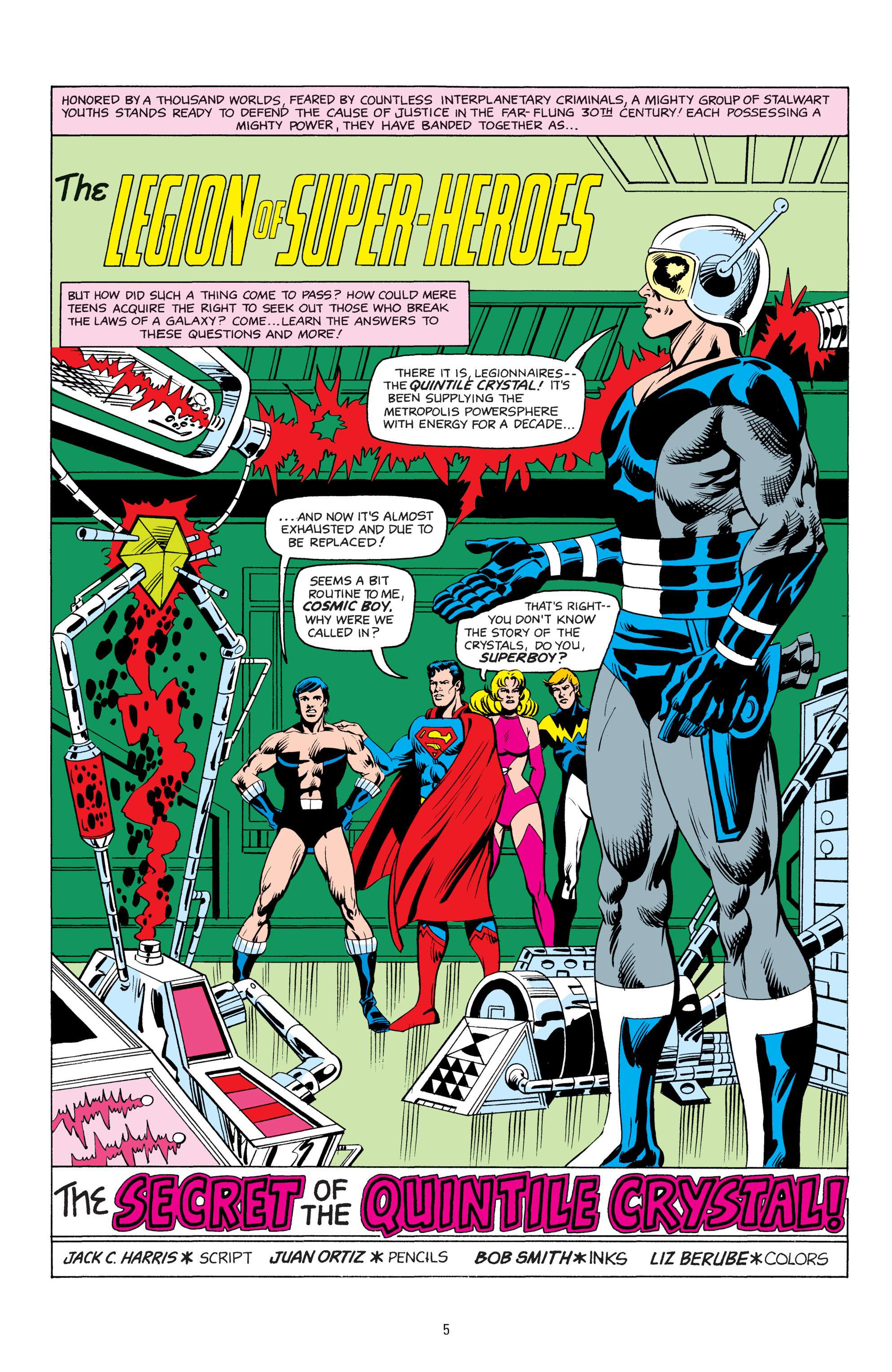 Read online Superboy and the Legion of Super-Heroes comic -  Issue # TPB 1 (Part 1) - 5
