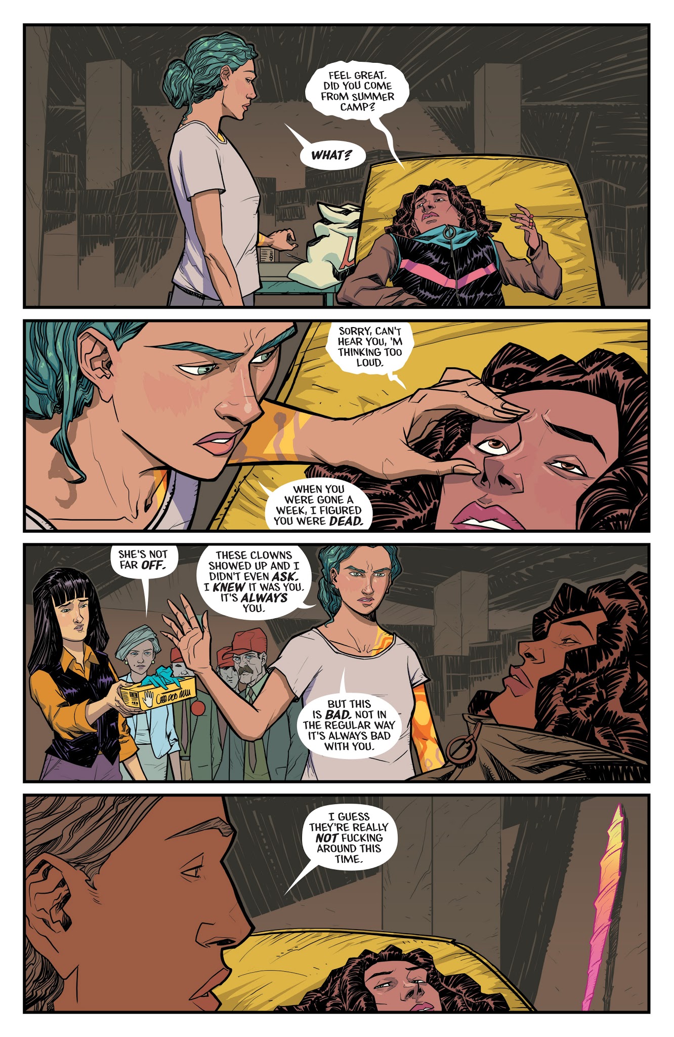 Read online Black Cloud comic -  Issue #9 - 5