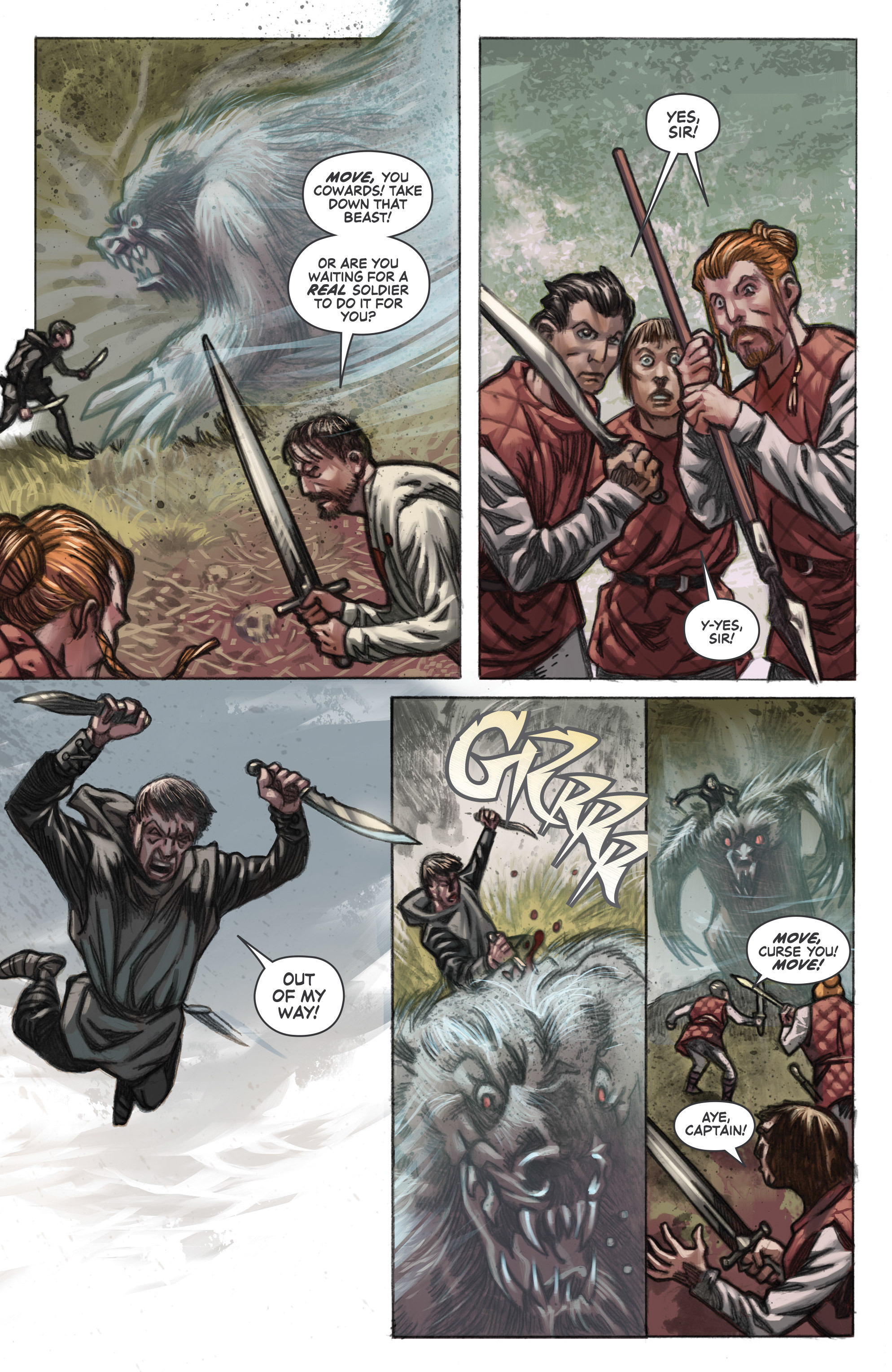 Read online Muirwood: The Lost Abbey comic -  Issue #3 - 5