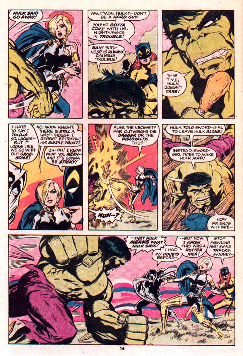 The Defenders (1972) Issue #49 #50 - English 9
