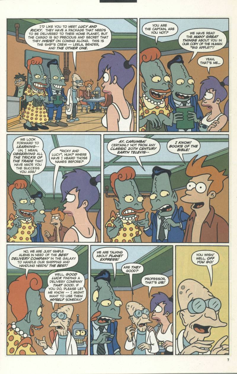 Read online Futurama Comics comic -  Issue #2 - 9