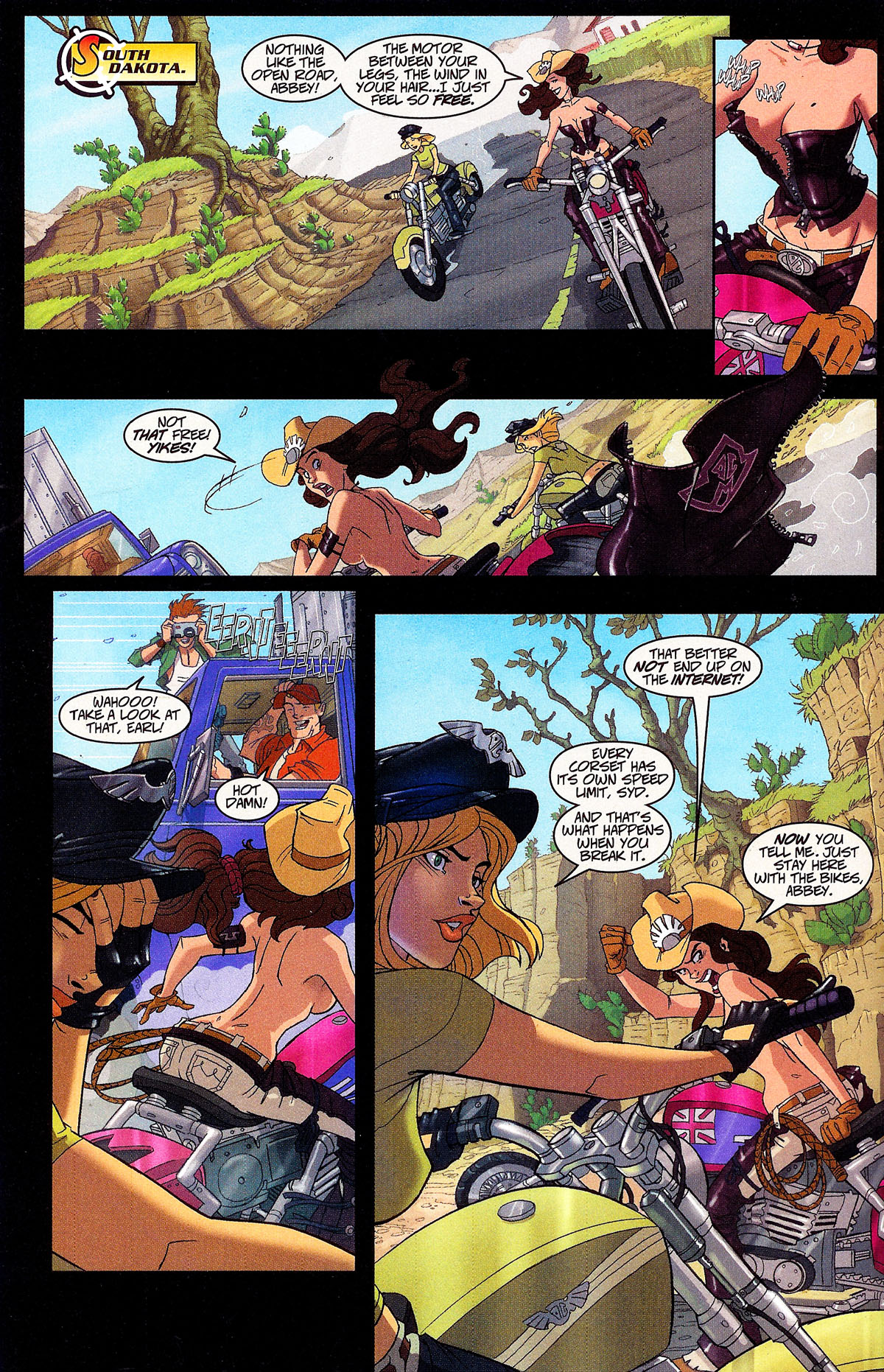 Read online Danger Girl: Back in Black comic -  Issue #1 - 12