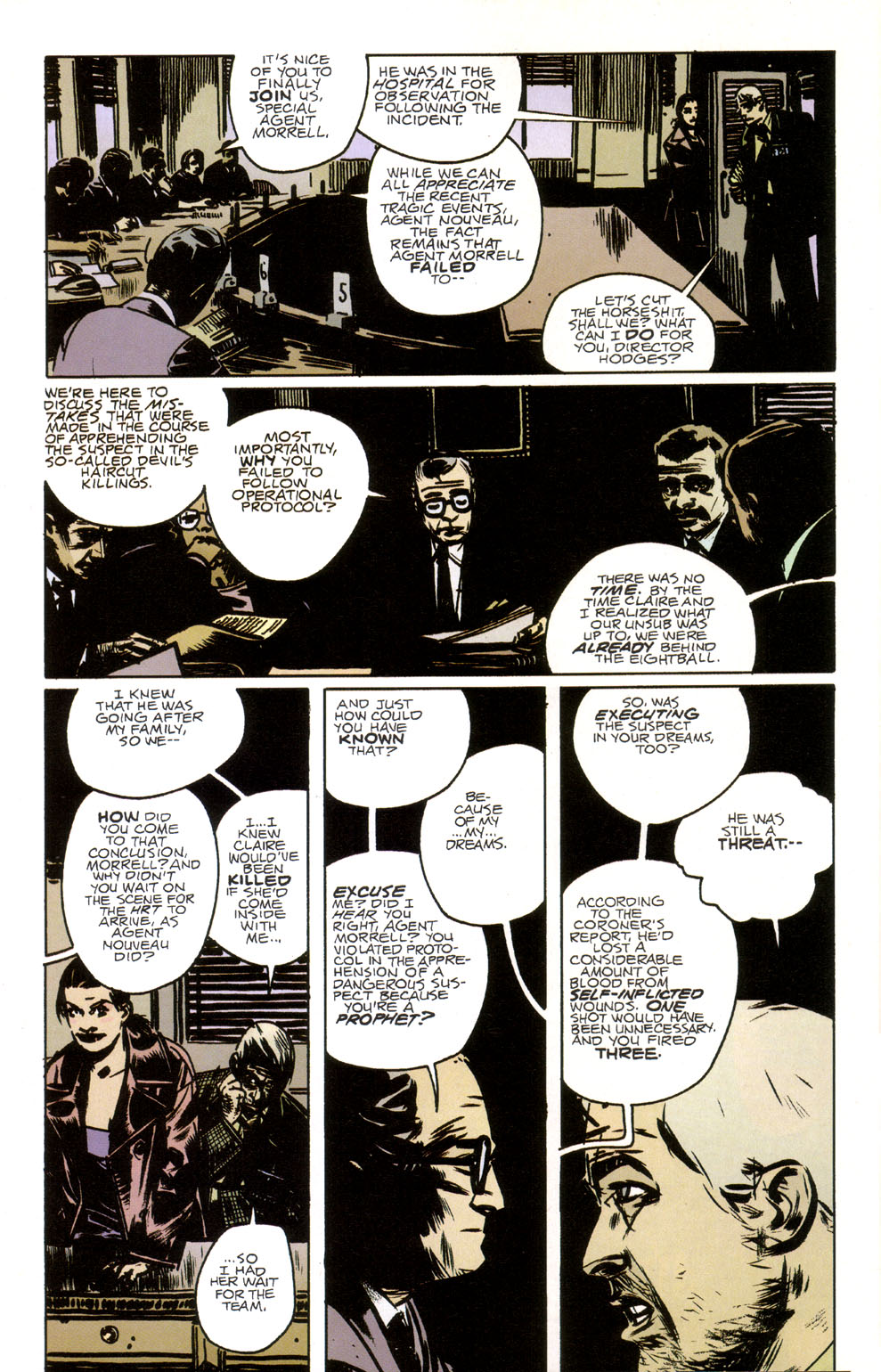 Read online Disavowed comic -  Issue #1 - 21