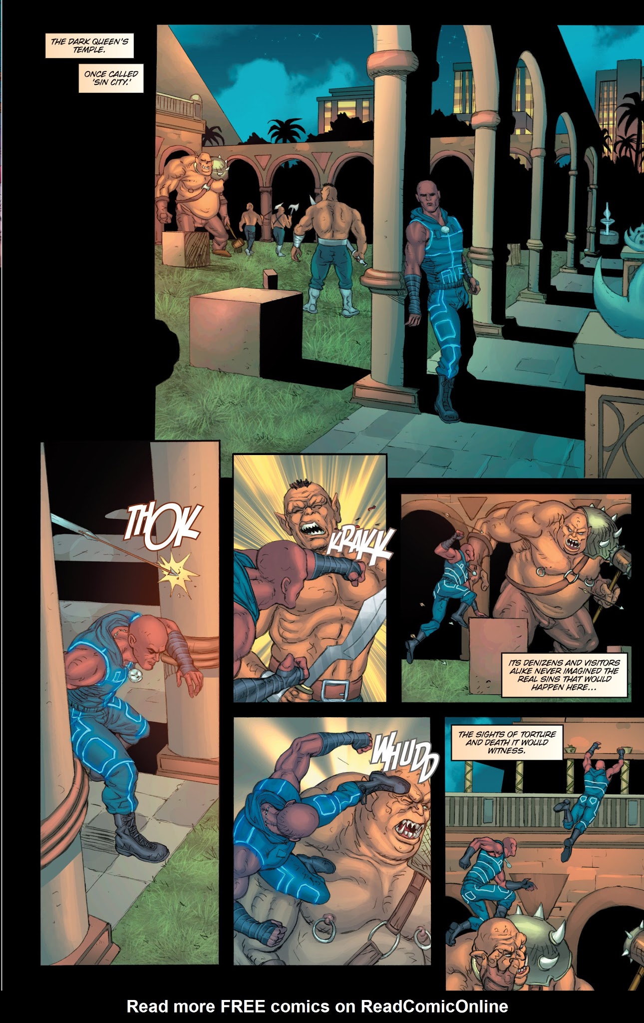 Read online Grimm Fairy Tales presents Realm War Age of Darkness comic -  Issue #5 - 8