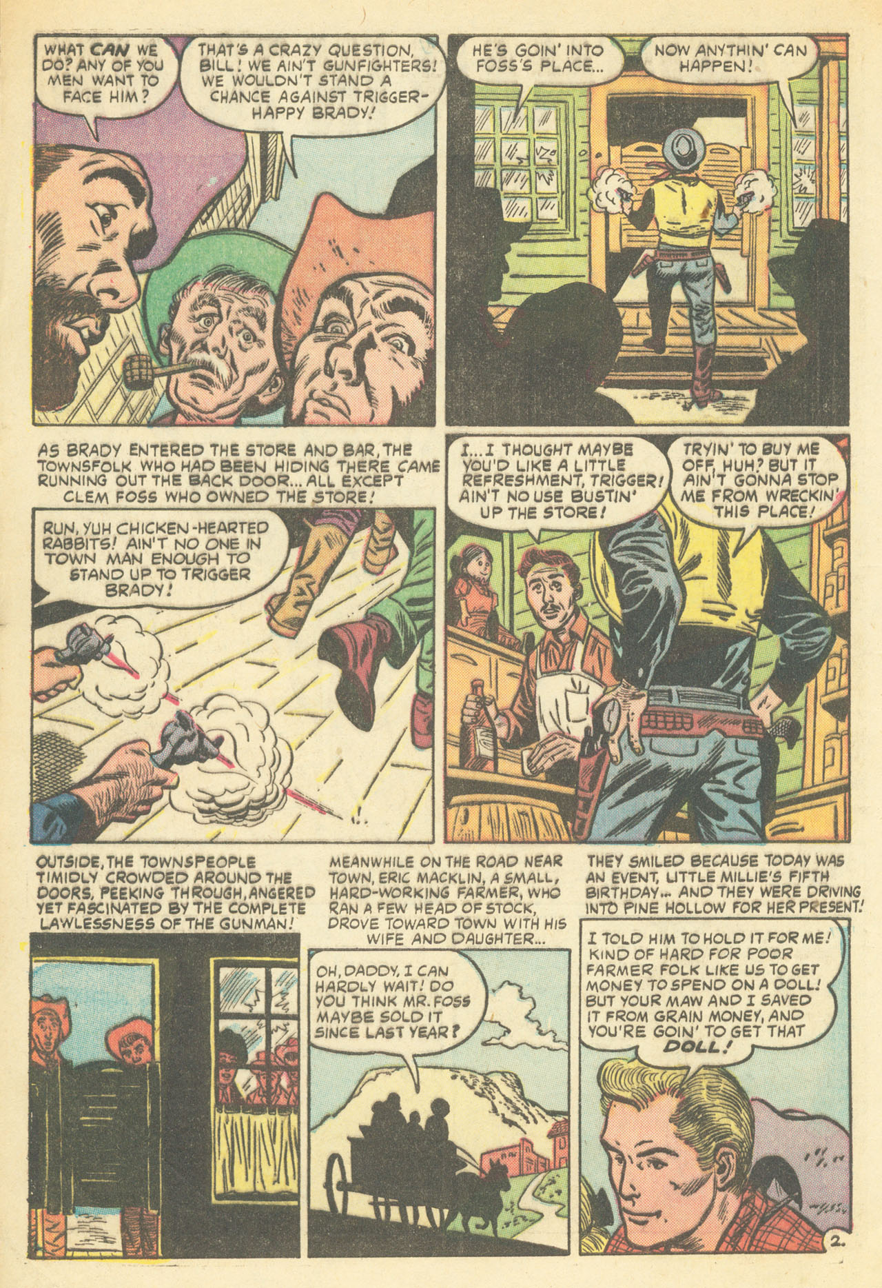 Read online Western Outlaws (1954) comic -  Issue #12 - 4