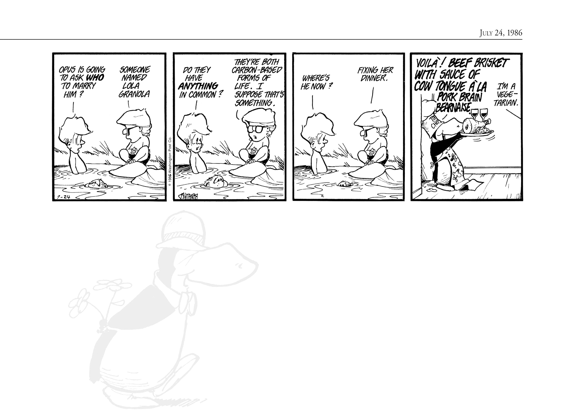 Read online The Bloom County Digital Library comic -  Issue # TPB 6 (Part 2) - 64