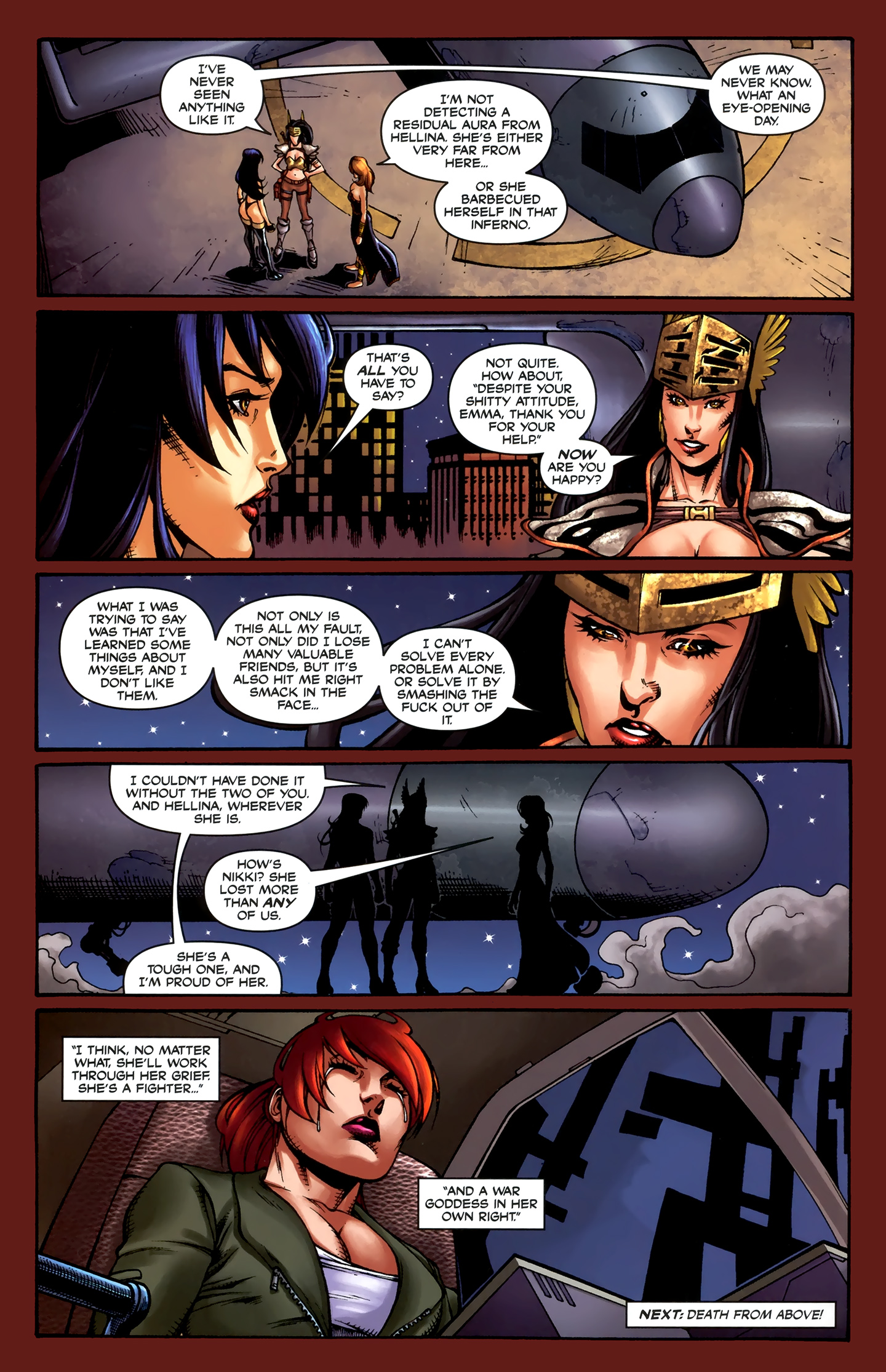 Read online War Goddess comic -  Issue #4 - 24
