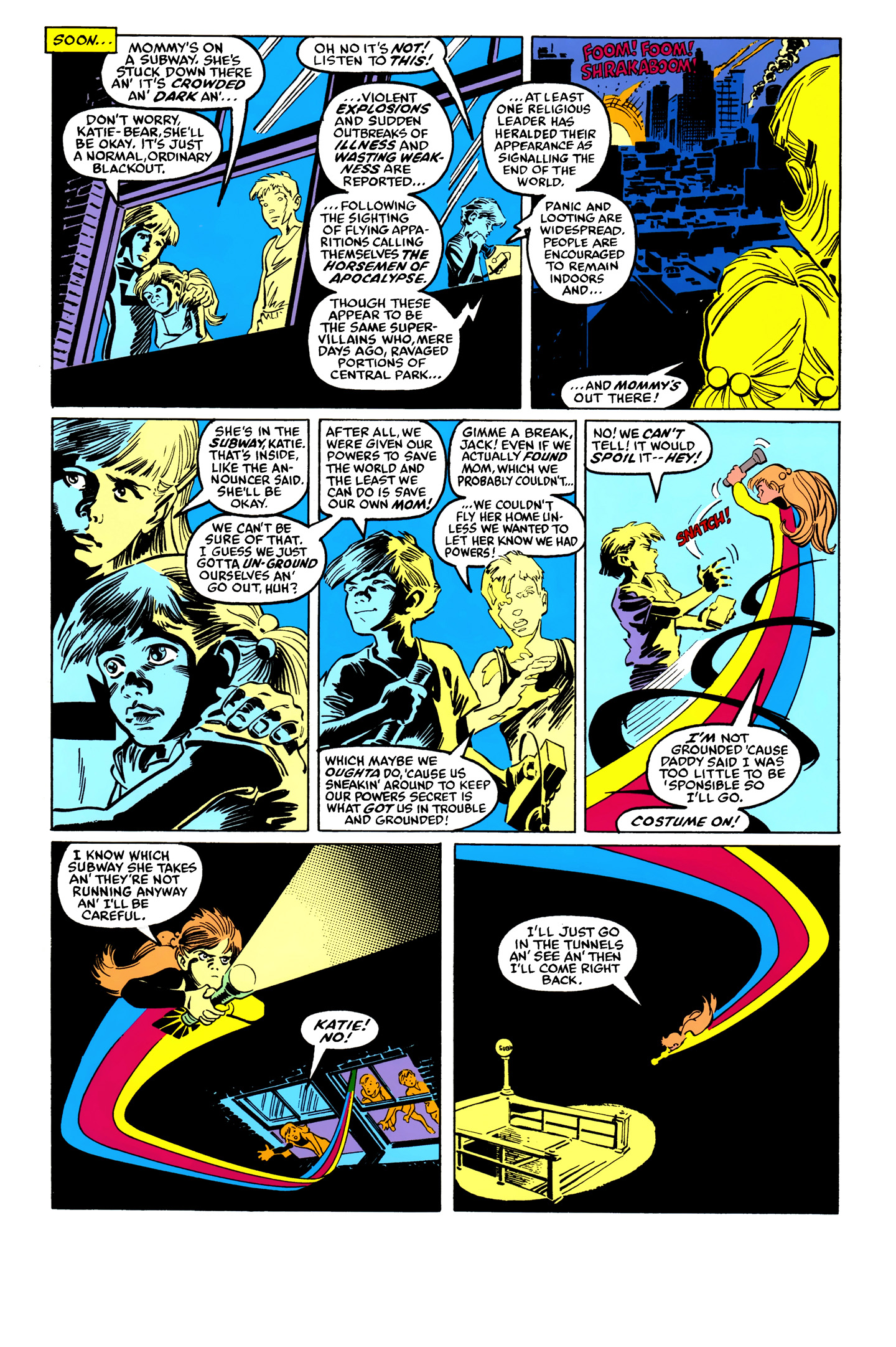 Read online Power Pack (1984) comic -  Issue #35 - 6