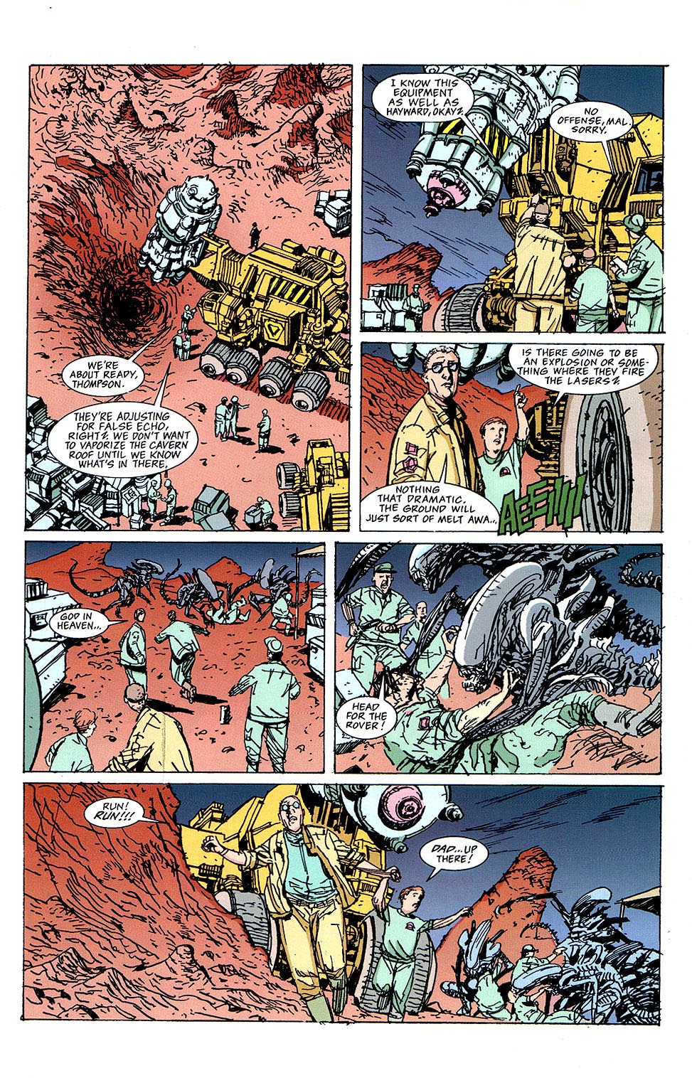 Read online Aliens: Survival comic -  Issue #1 - 17