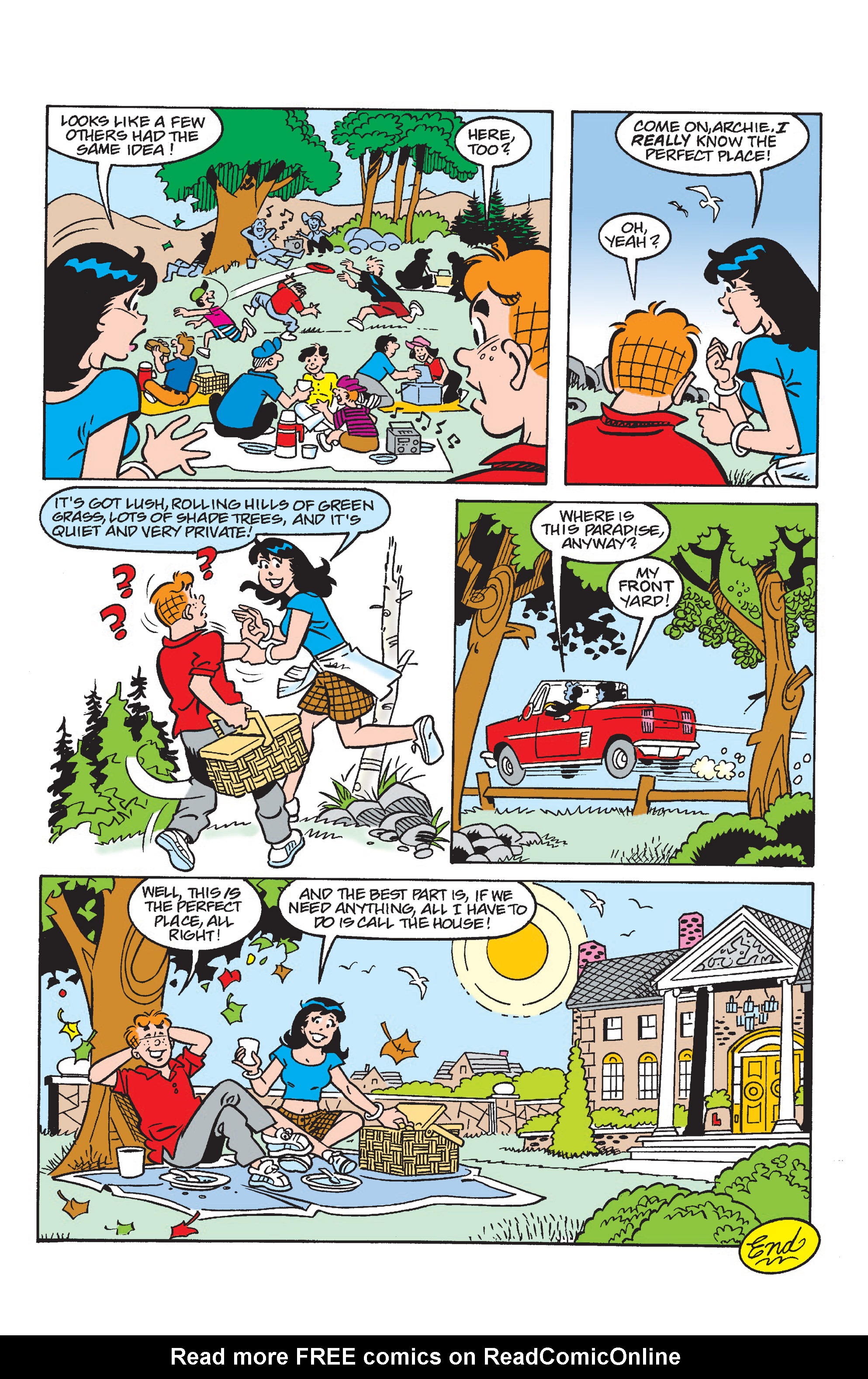 Read online Betty and Veronica: Picnic Antics comic -  Issue # TPB - 67