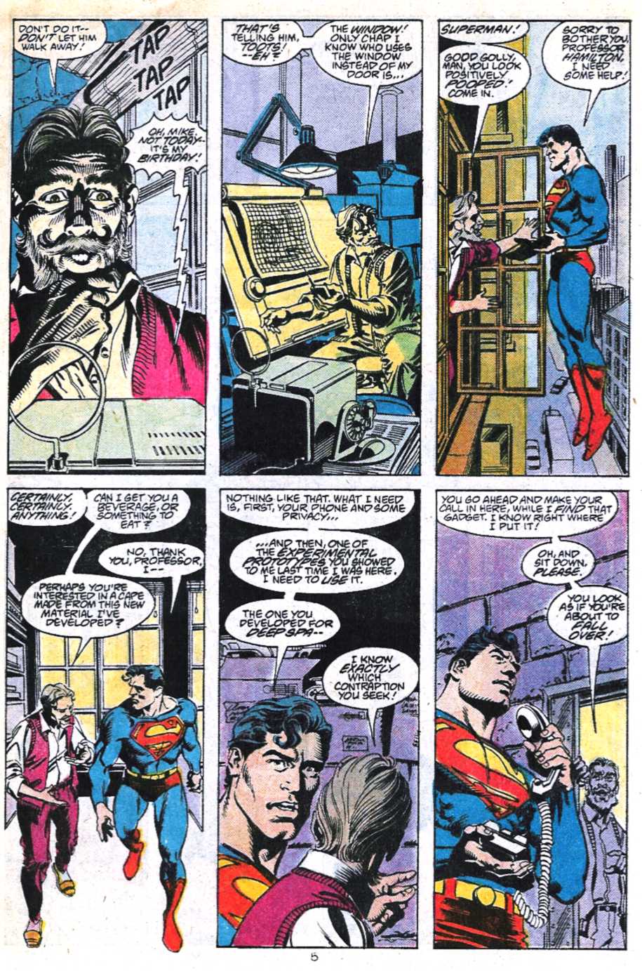 Read online Adventures of Superman (1987) comic -  Issue #450 - 6