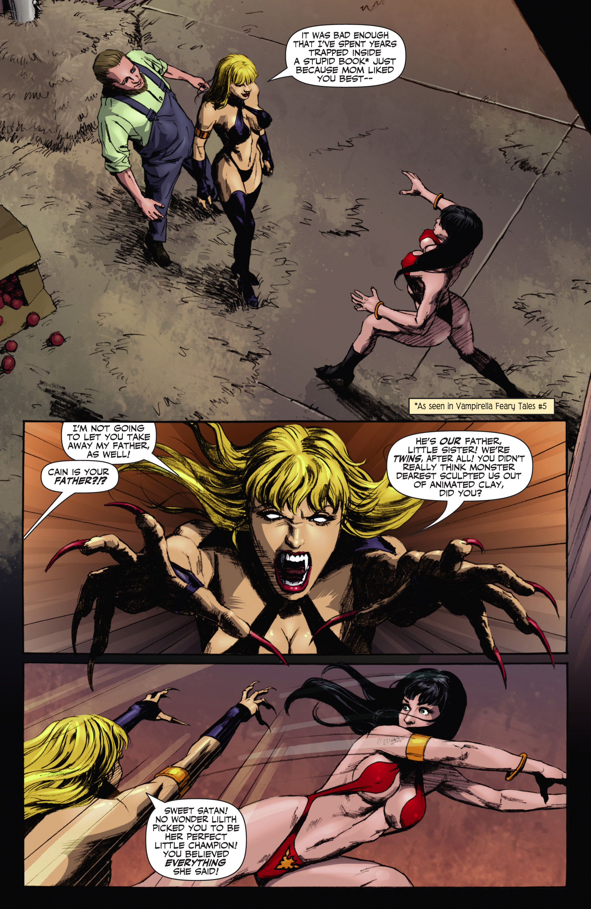 Read online Vampirella (2014) comic -  Issue #11 - 4