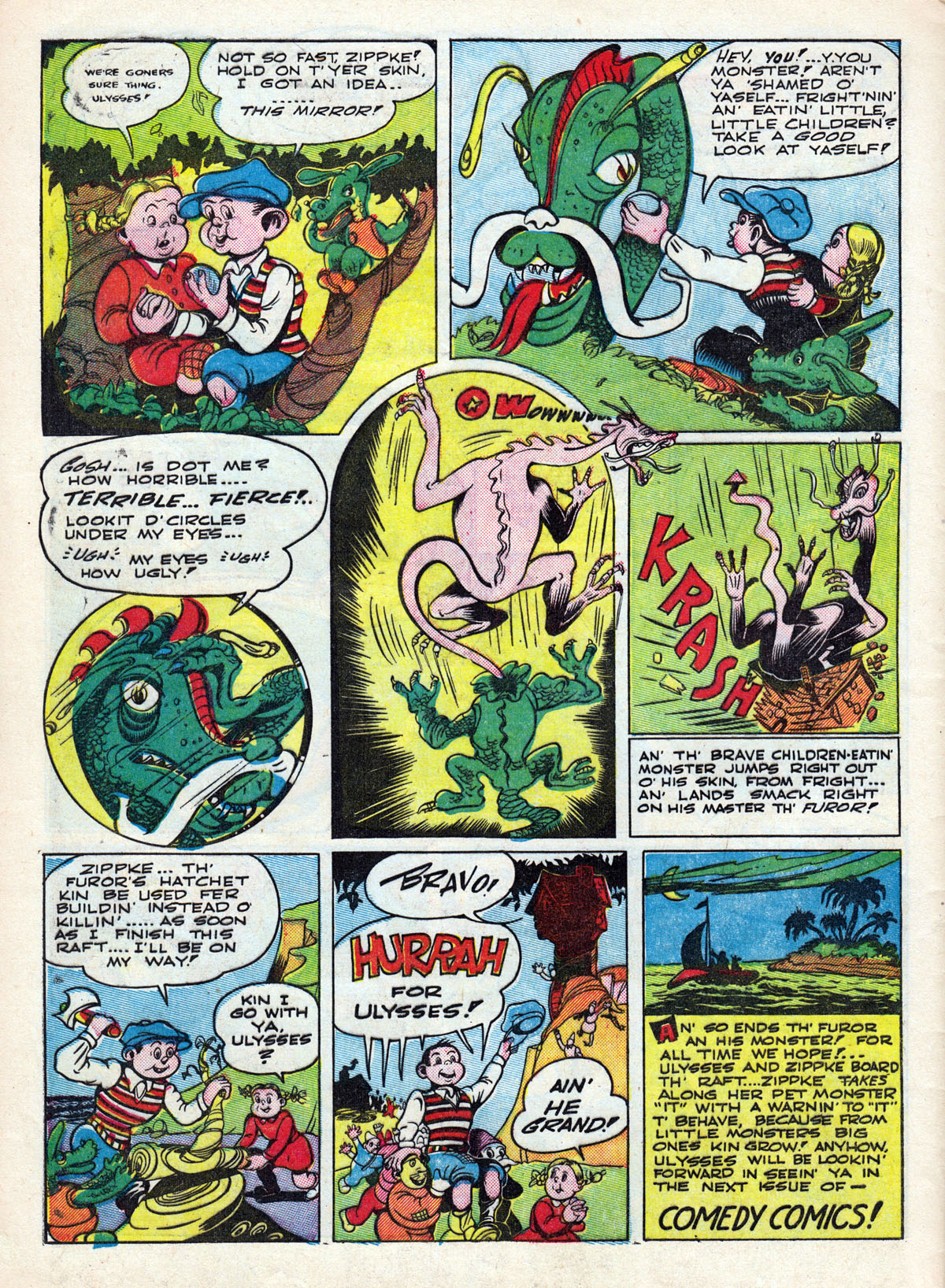 Read online Comedy Comics (1942) comic -  Issue #12 - 60