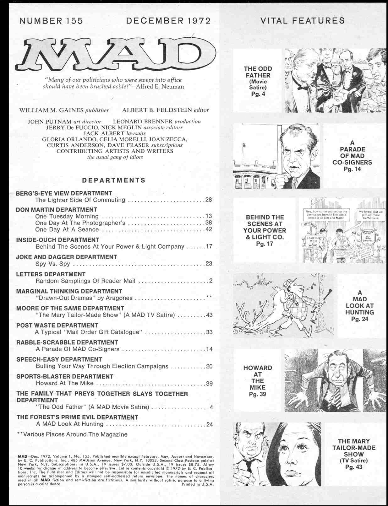 Read online MAD comic -  Issue #155 - 3