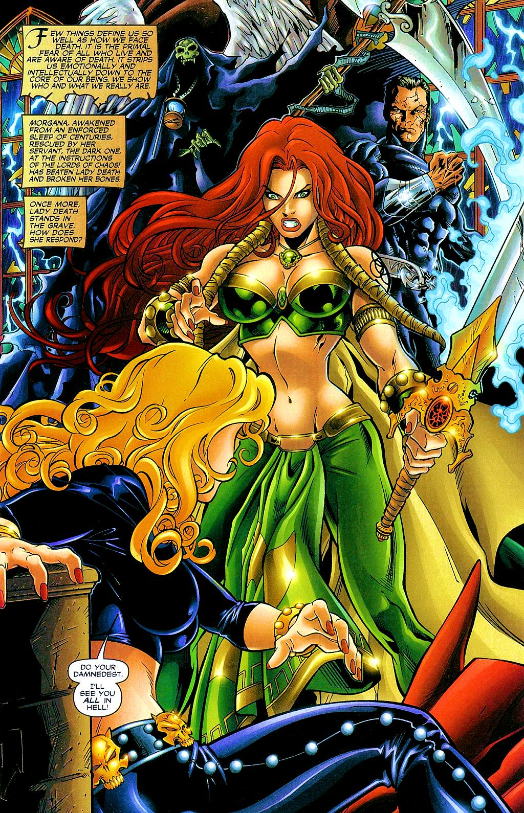 Read online Lady Death: Goddess Returns comic -  Issue #1 - 3