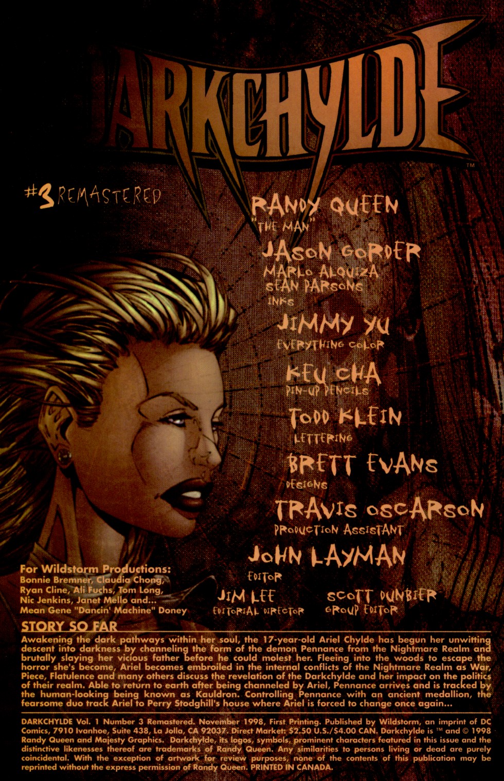 Read online Darkchylde comic -  Issue #3 - 2