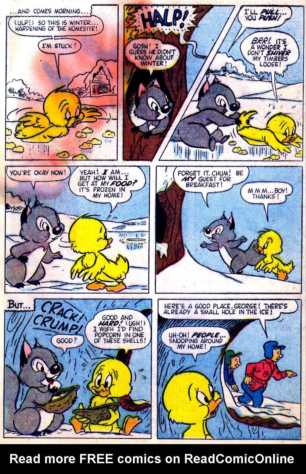 Read online M.G.M.'s Tom and Jerry's Winter Fun comic -  Issue #6 - 88