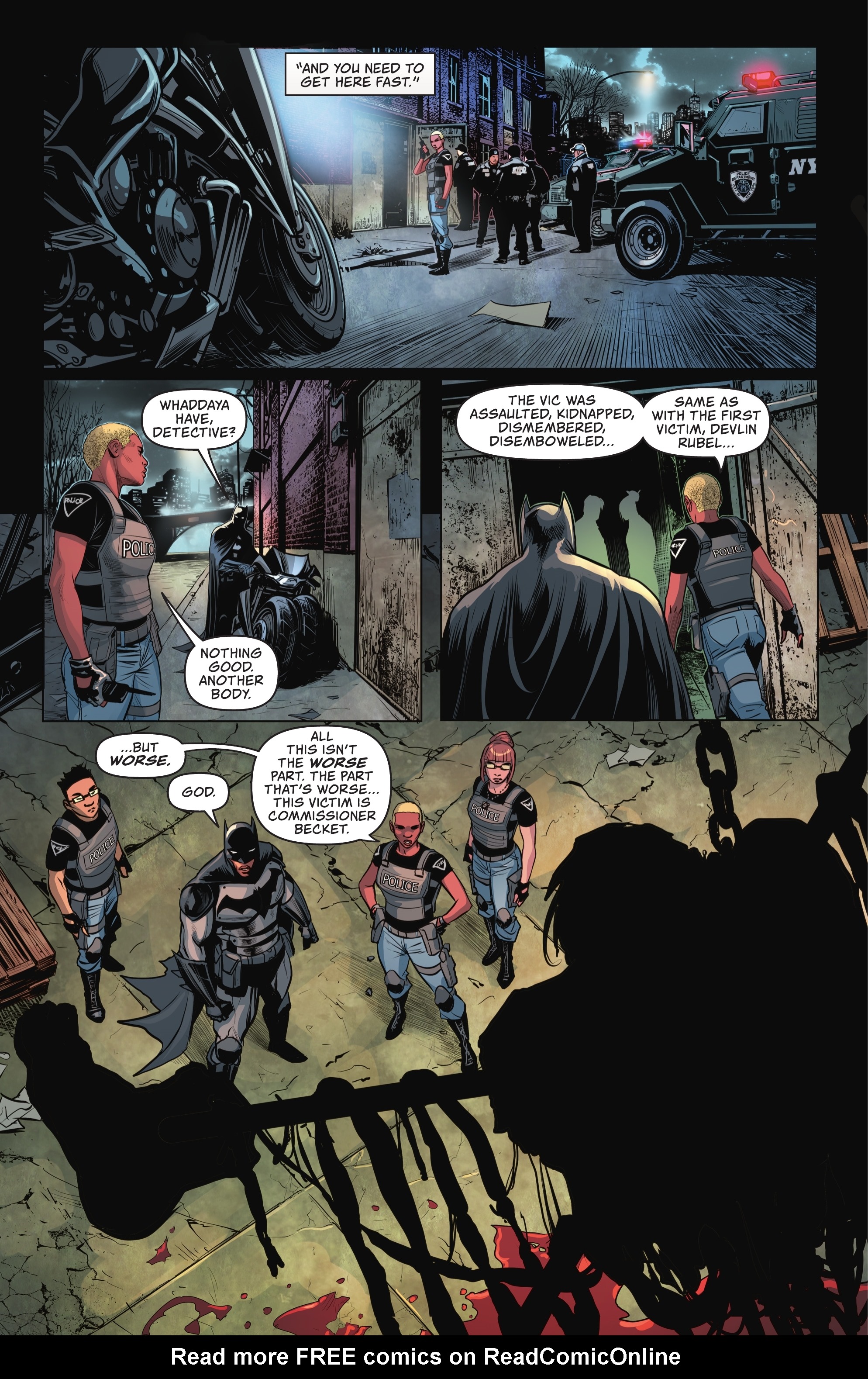 Read online I Am Batman comic -  Issue #8 - 21