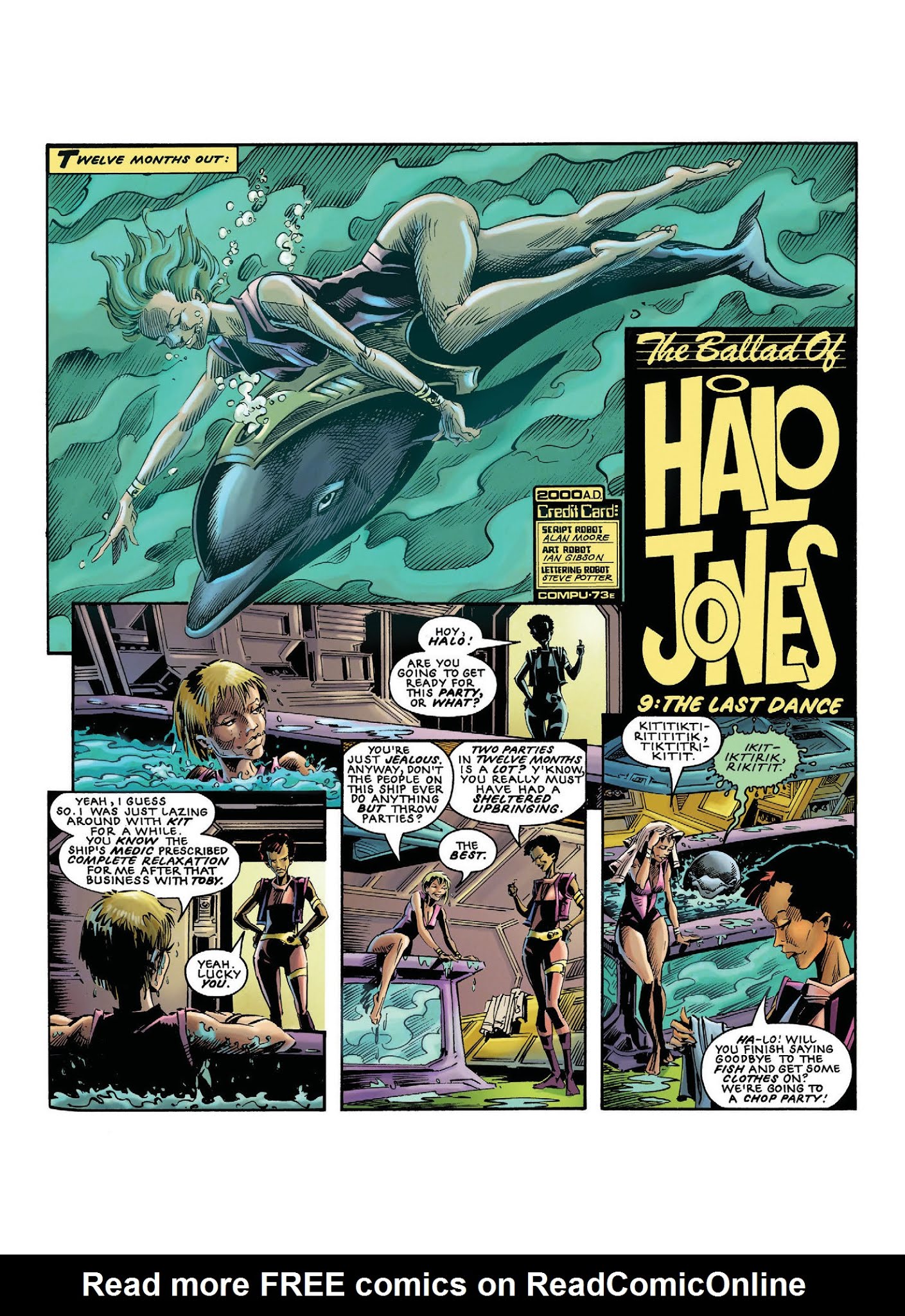 Read online The Ballad of Halo Jones (2018) comic -  Issue # TPB 2 - 51